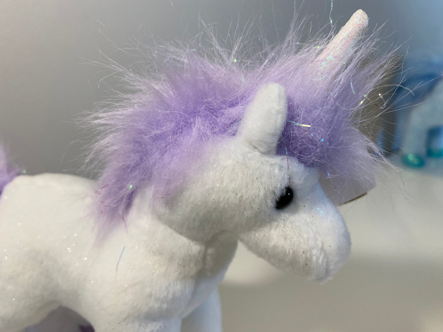 Ty Beanie Baby “Fortress” the Unicorn ie! *Rare* (7 inch)