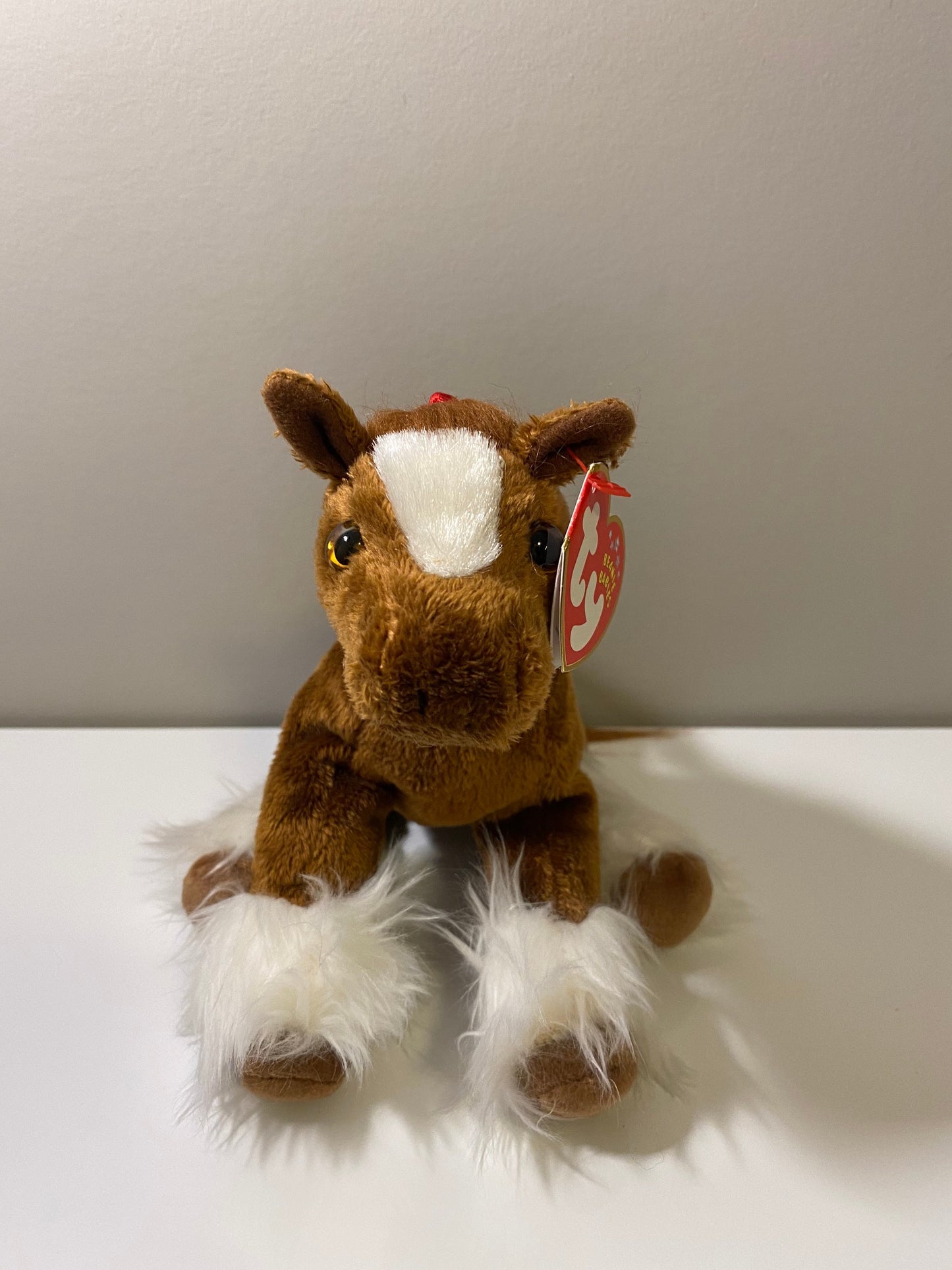 Ty Beanie Baby “Hoofer” the Clydesdale Horse (6 inch)