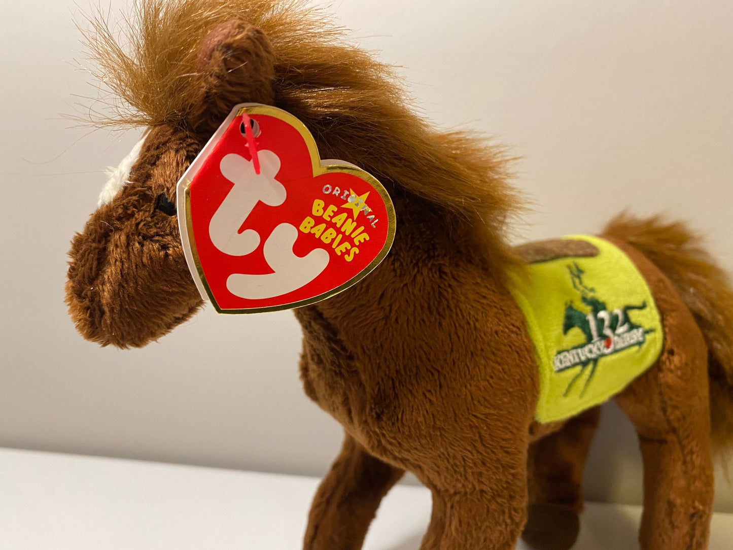 Ty Beanie Baby “Derby 132” the Kentucky Derby Horse (7.5 inch)