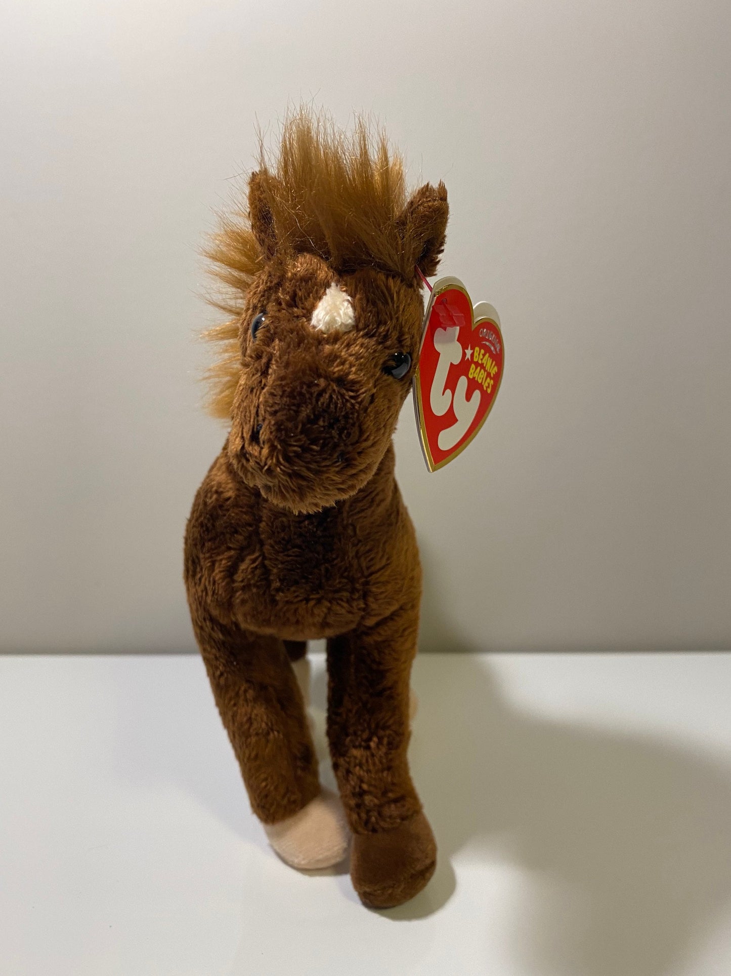 Ty Beanie Baby “Smarty Jones” the Horse -  Kentucky Derby Winner! (7 inch)