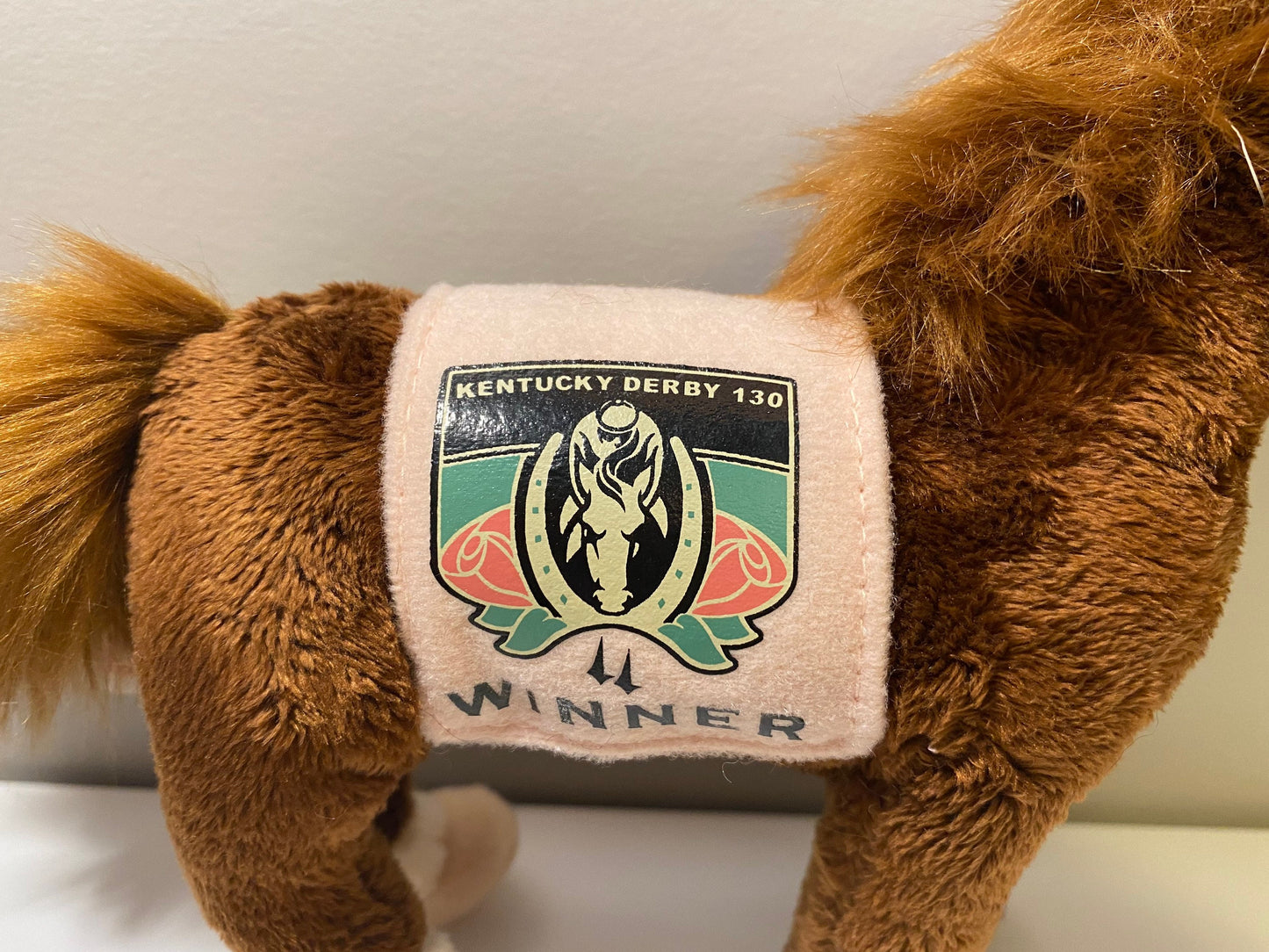 Ty Beanie Baby “Smarty Jones” the Horse -  Kentucky Derby Winner! (7 inch)