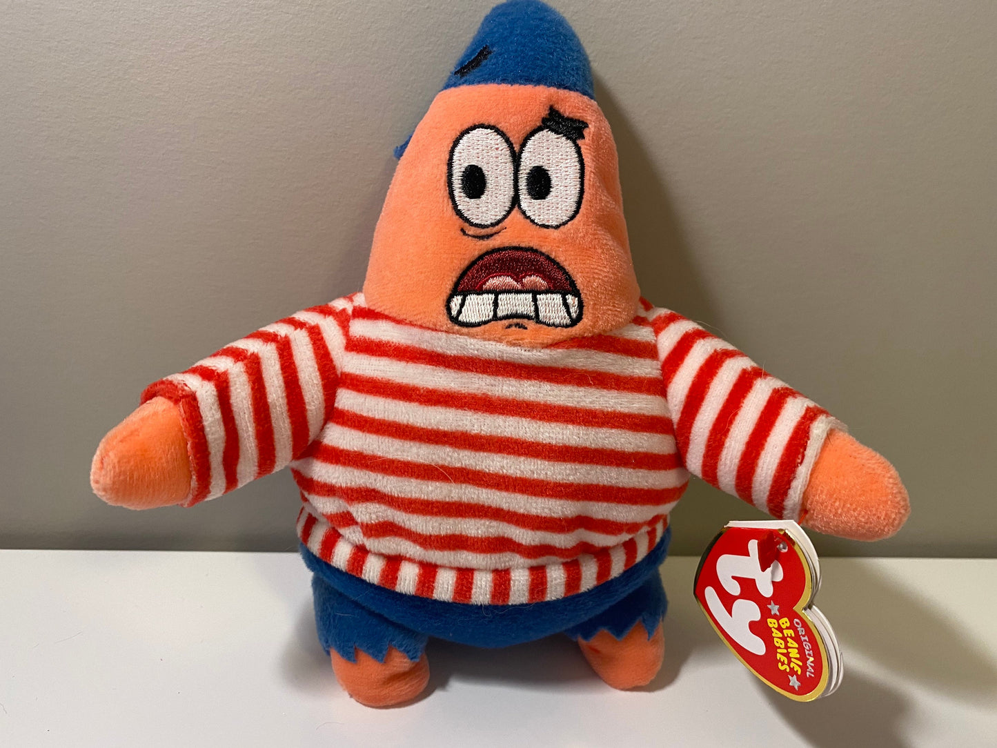 Ty Beanie Baby “First Mate Patrick” from SpongeBob SquarePants (7 inch)