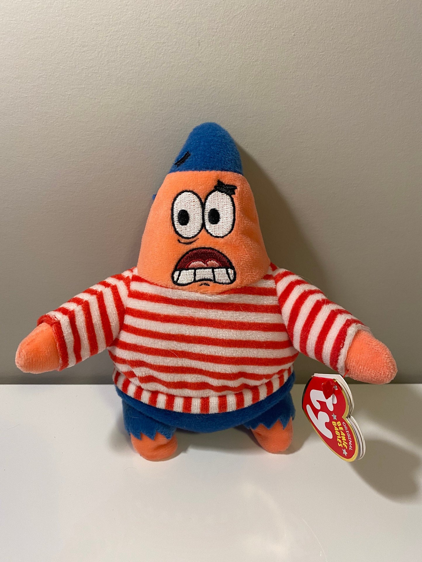 Ty Beanie Baby “First Mate Patrick” from SpongeBob SquarePants (7 inch)