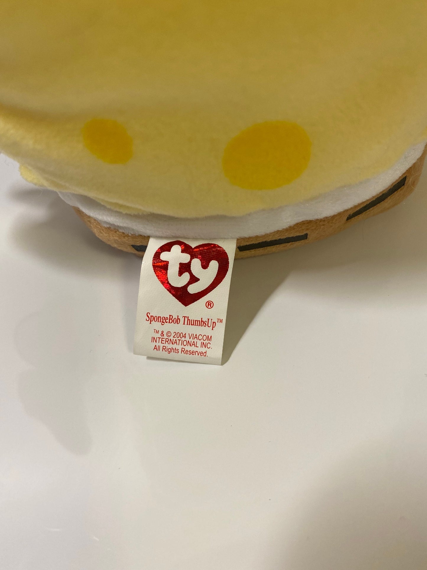 Ty Beanie Baby “SpongeBob ThumbsUp” from SpongeBob SquarePants (7 inch)