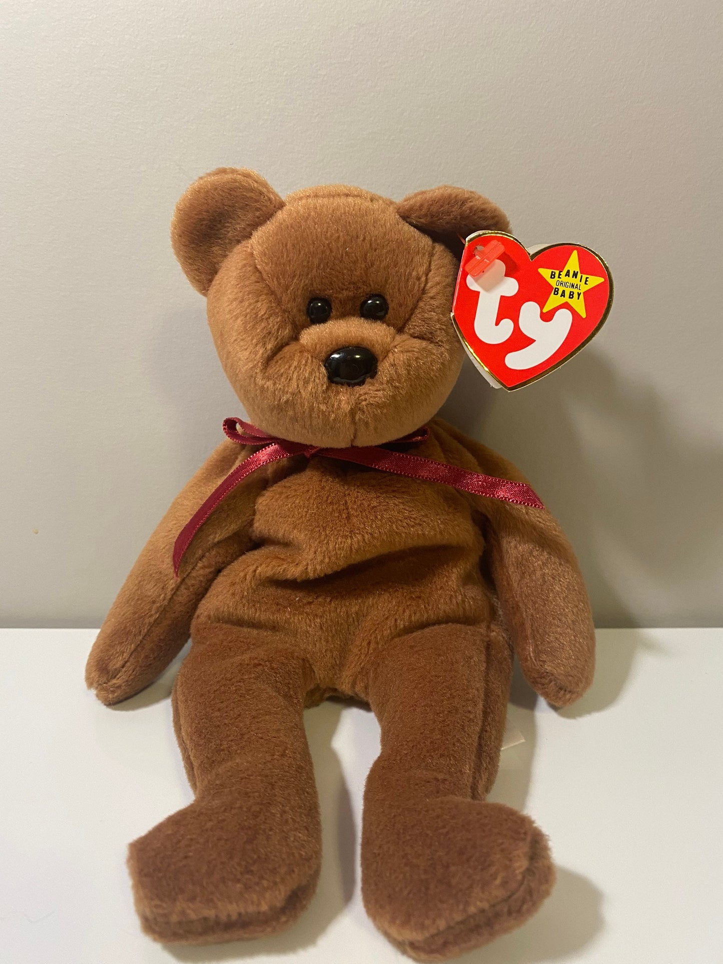 Ty Beanie Baby “Teddy” the Bear  (8.5 inch)