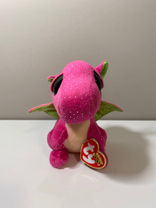 TY Beanie Boo “Darla” the Pink Dragon! (6 inch)