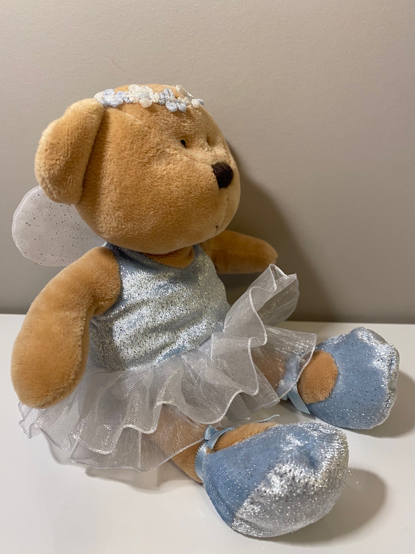 Ty Beanie Baby “Fairydust” the Ballerina Teddy Bear  (8 inch)