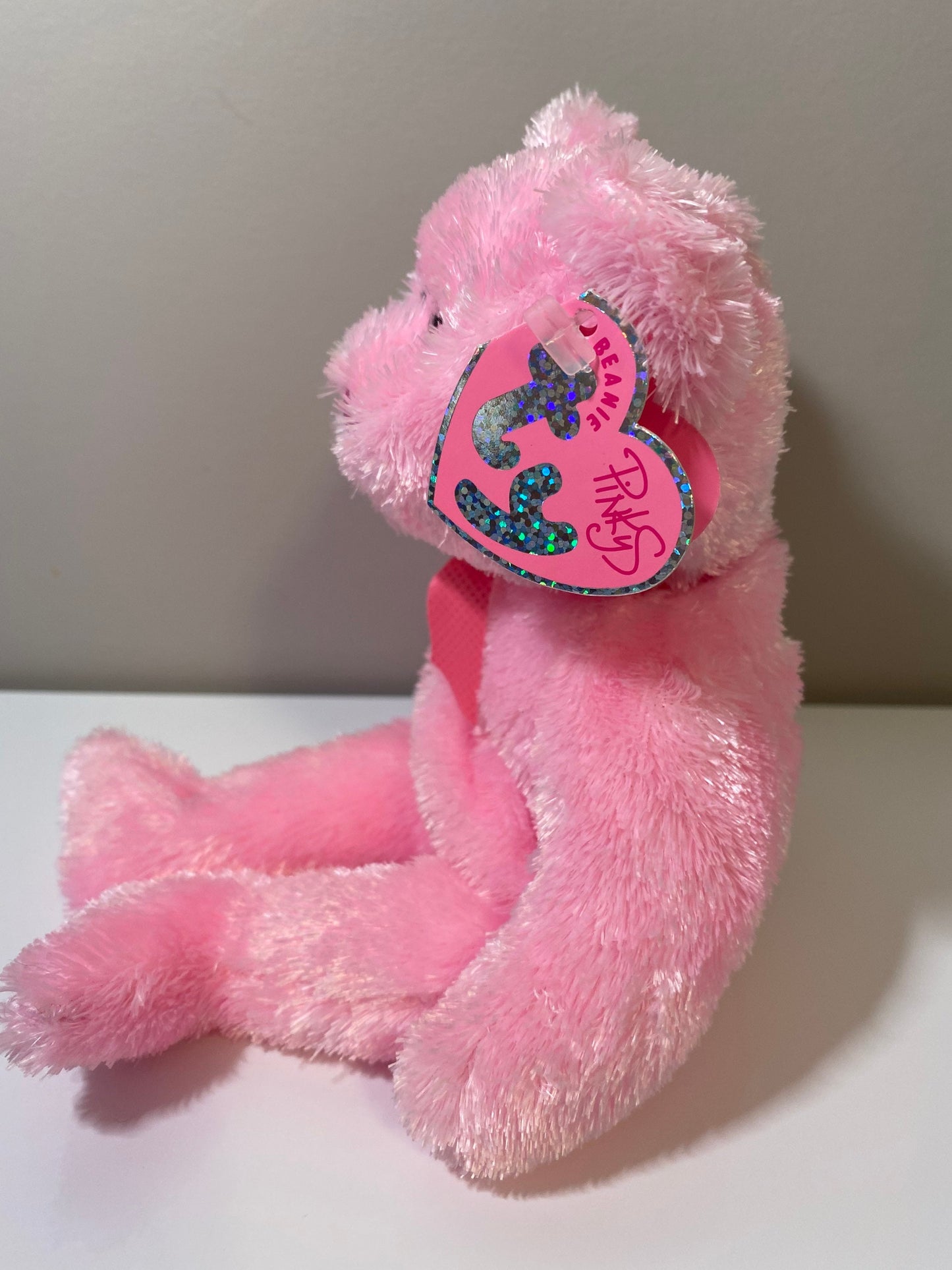 Ty Beanie Baby”Dazzler” the Pink Bear (8.5 inch)