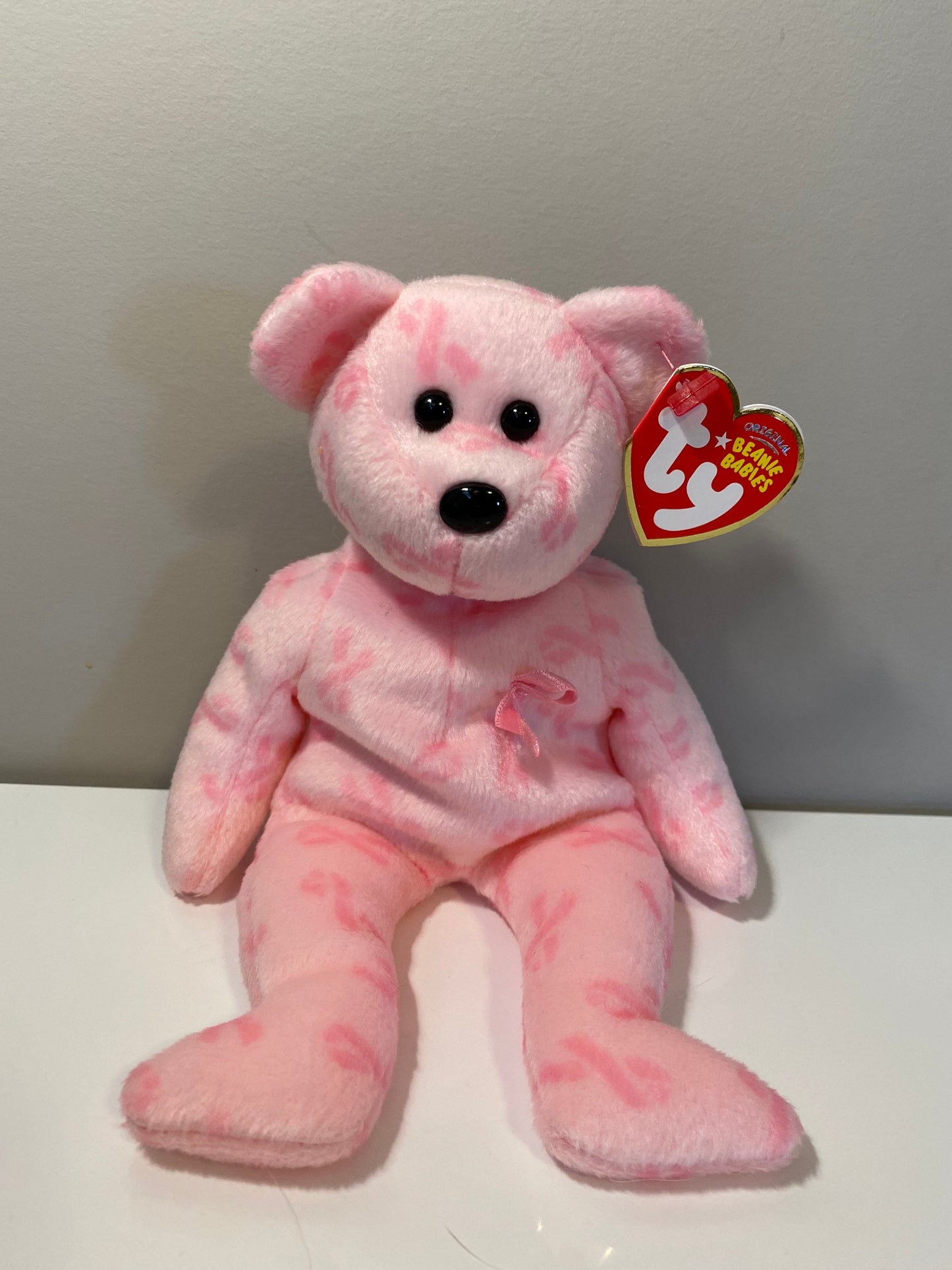 Ty Beanie Baby “Support” the Breast Cancer Awareness Bear (8.5 inch)