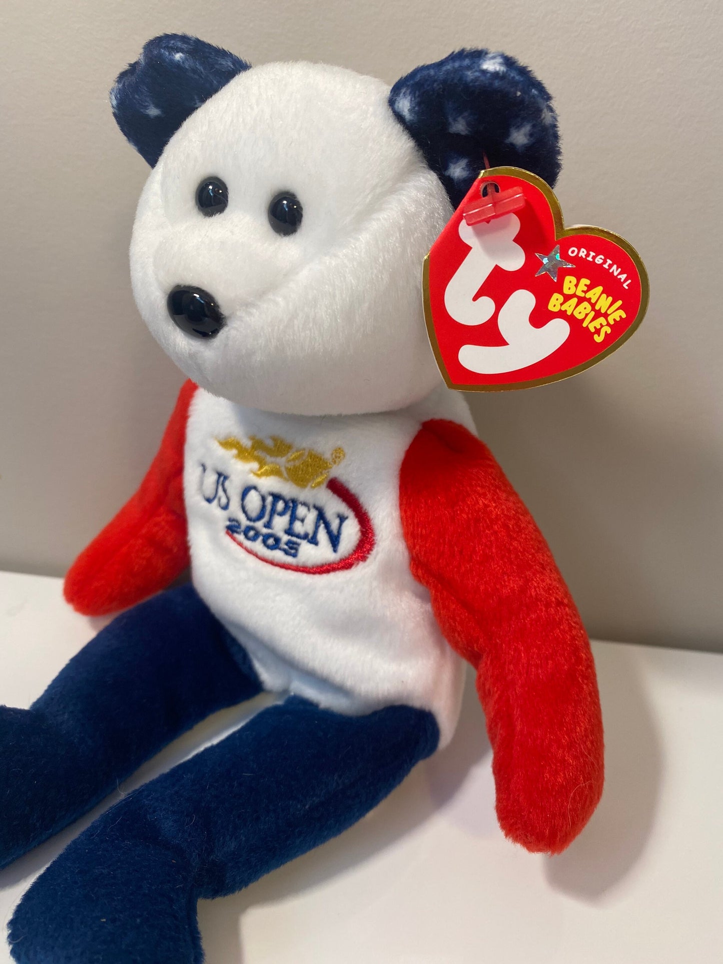 Ty Beanie Baby “Smash” the US Open Tennis Bear! (9 inch)