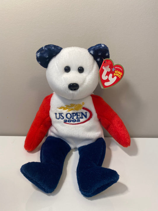 Ty Beanie Baby “Smash” the US Open Tennis Bear! (9 inch)