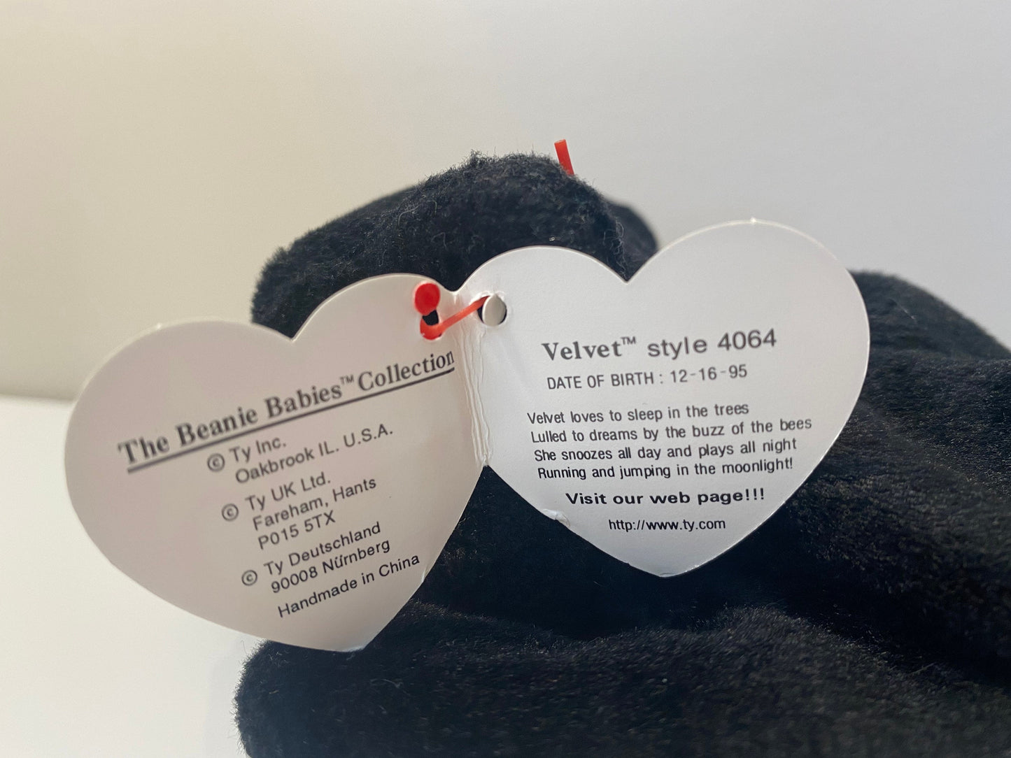 Ty Beanie Baby “Velvet” the Black Panther (8.5 inch)