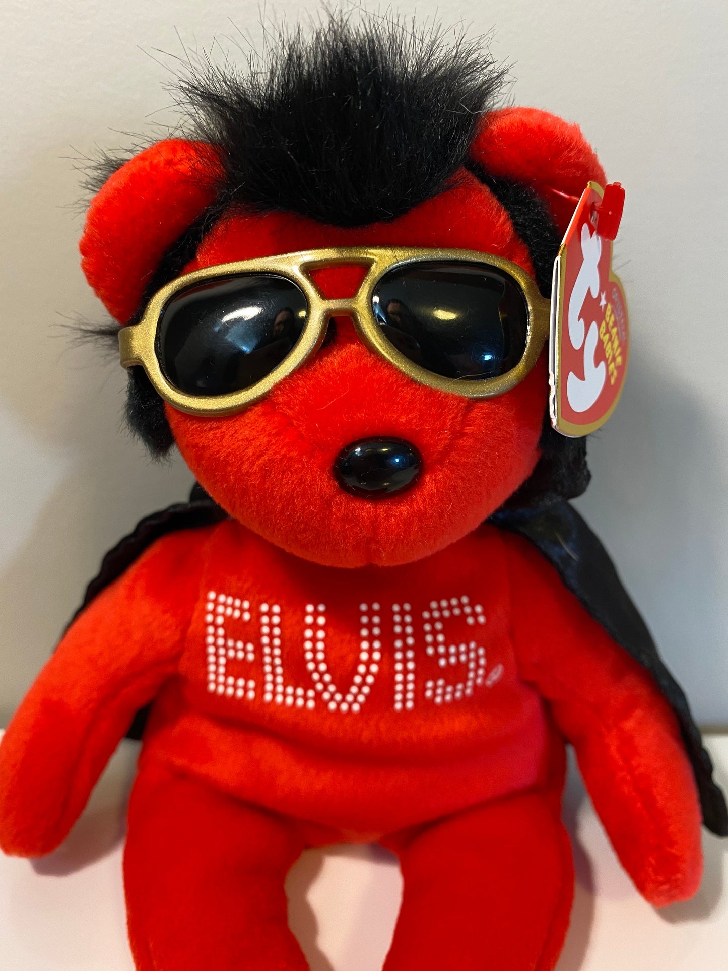 Ty Beanie Baby “Shake, Rattle, & Beanie the Elvis Presley Bear - Walgreen’s Exclusive (9 inch)