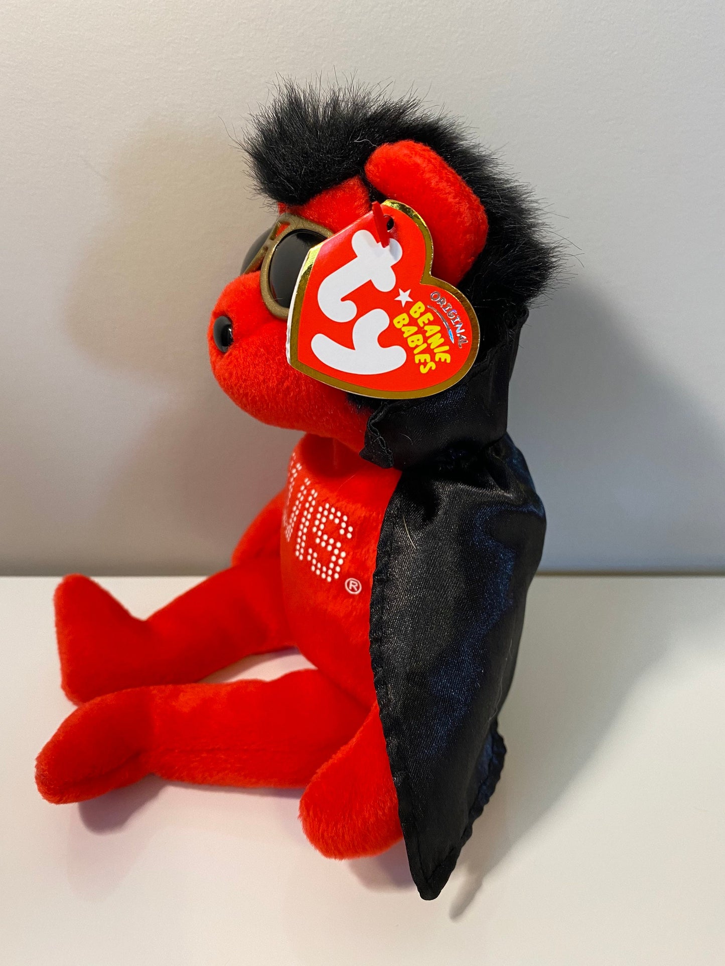 Ty Beanie Baby “Shake, Rattle, & Beanie the Elvis Presley Bear - Walgreen’s Exclusive (9 inch)