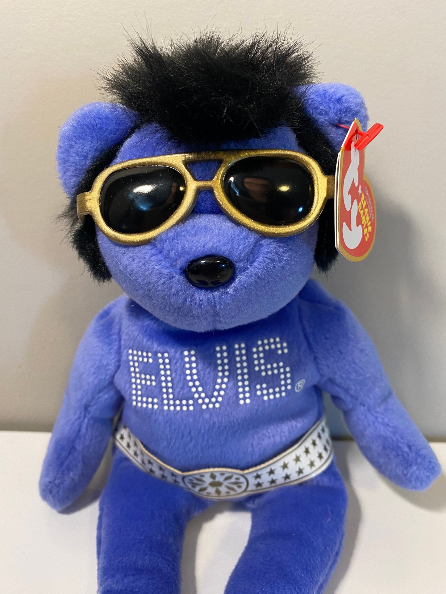 Ty Beanie Baby “Beanie Hawaii” the Elvis Presley Bear (8.5 inch) Vintage 1990s 2000s Beanies