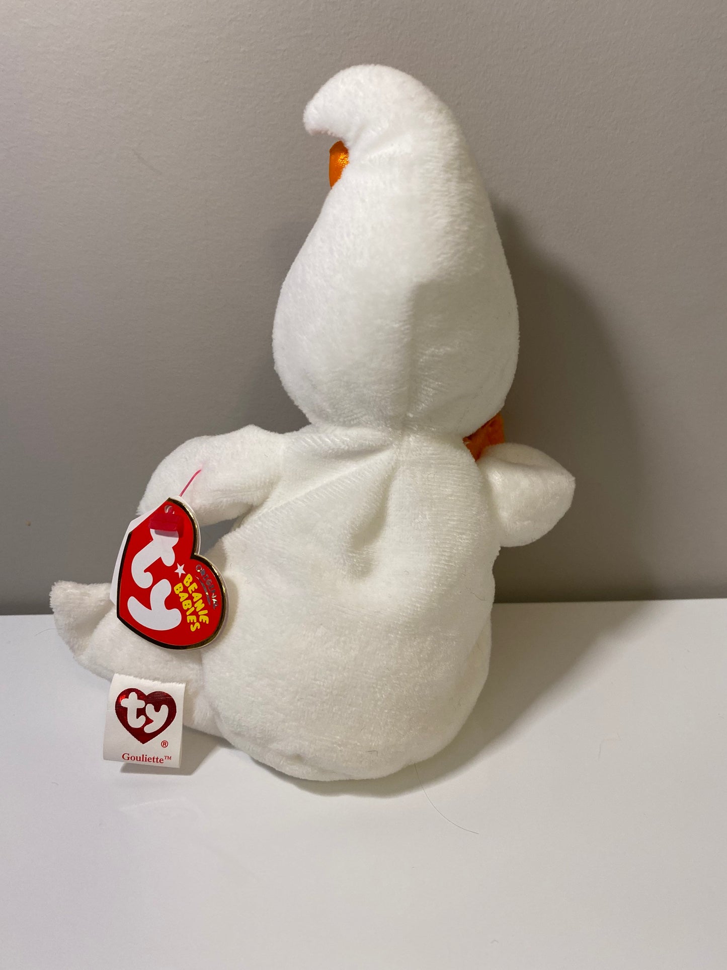 Ty Beanie Baby “Ghouliette” the Girl Ghost! (7 inch)