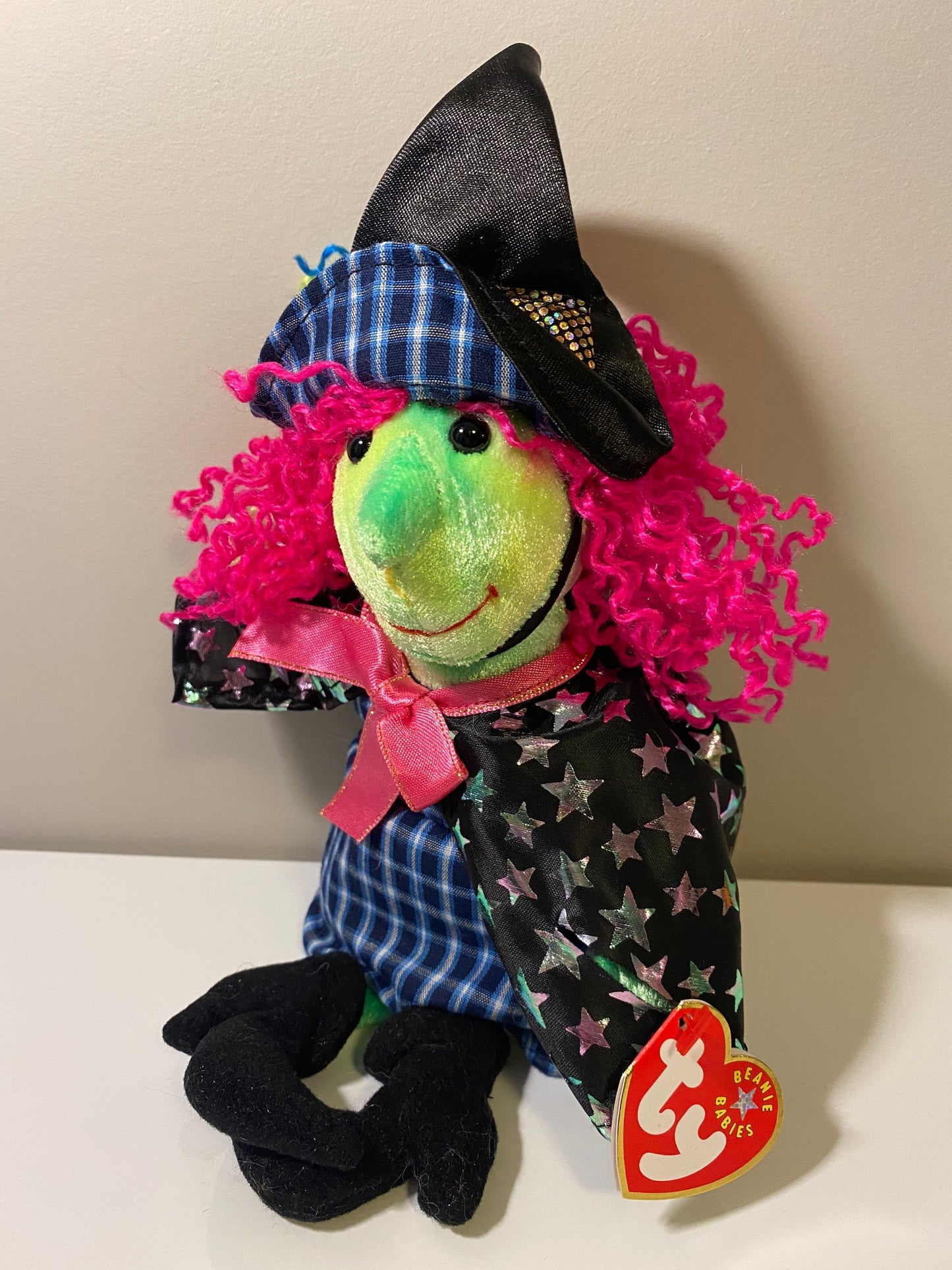 Ty Beanie Baby “Scary” the Witch (7 inch)