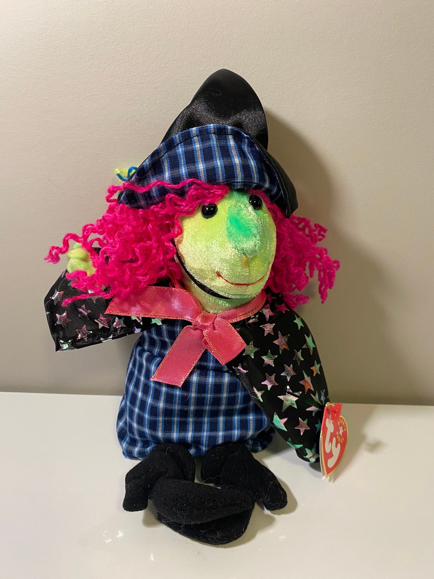 Ty Beanie Baby “Scary” the Witch (7 inch)