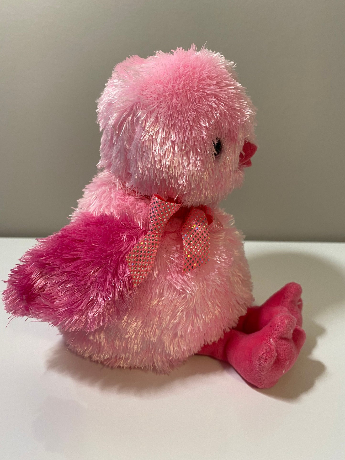 Ty Beanie Baby “Chenille” the Pink Chick! (5 inch)