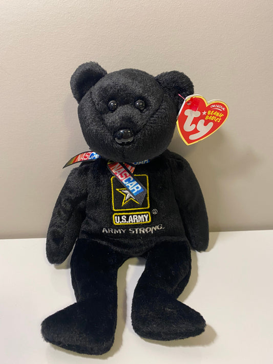 Ty Beanie Baby “Mark Martin #01” the Nascar Bear (8.5 inch)