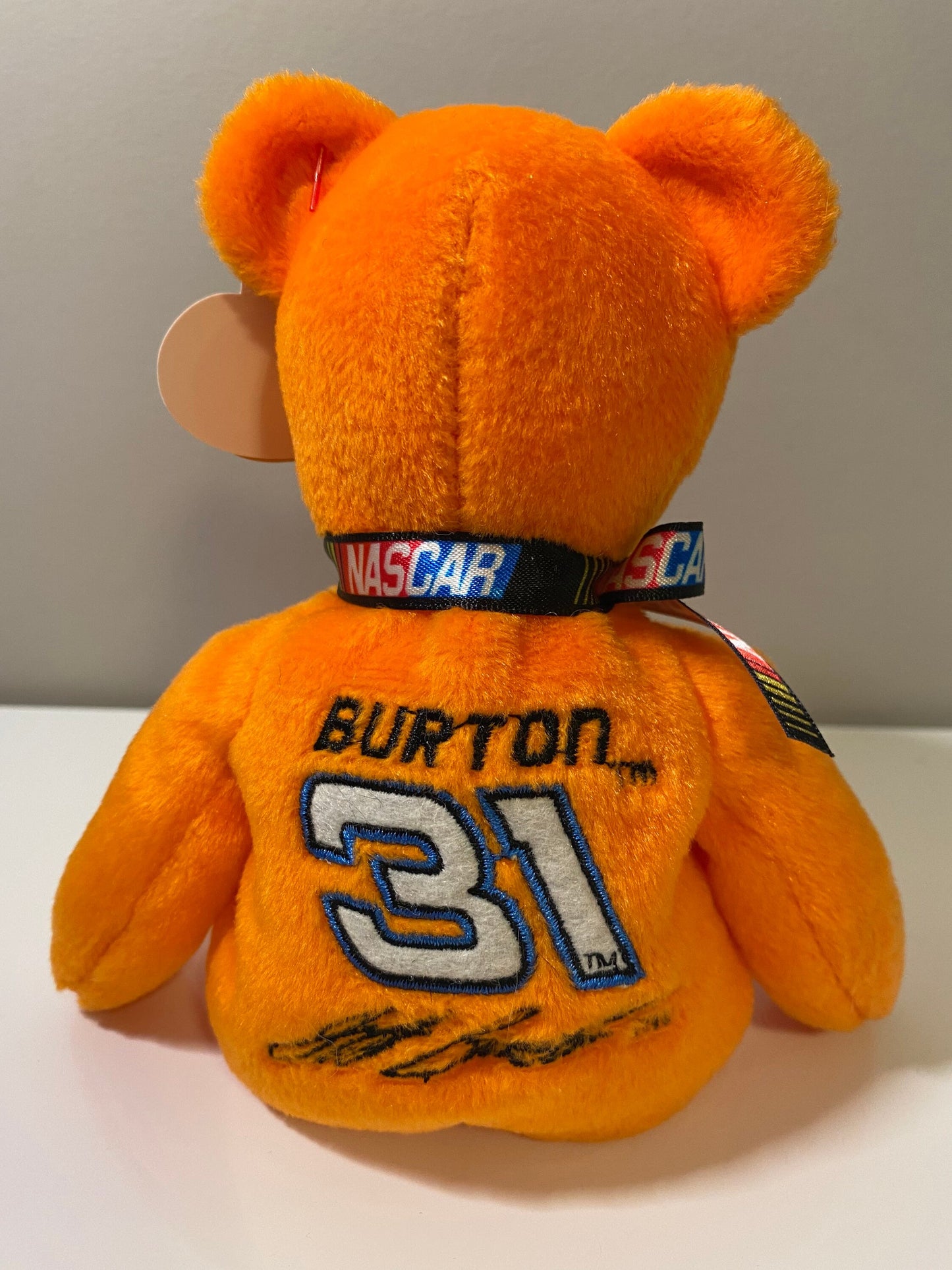 Ty Beanie Baby “Jeff Burton #31” the Nascar Bear (8.5 inch)