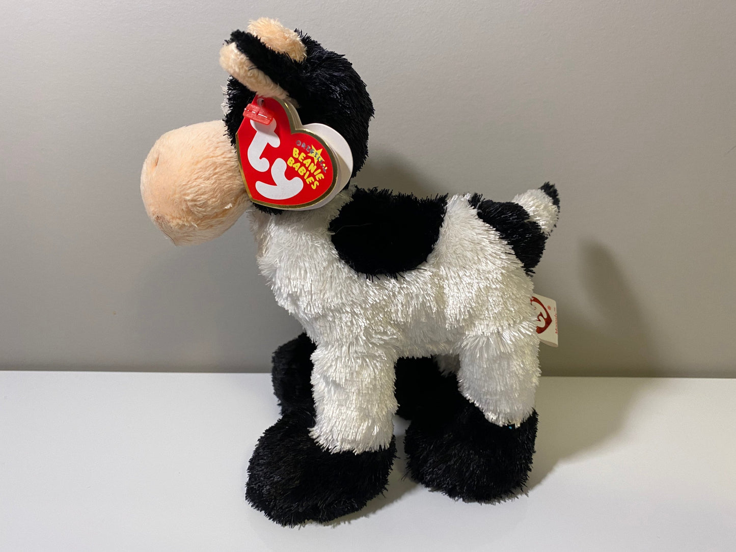 Ty Beanie Baby “Mooosly” the Cow ! (7 inch)