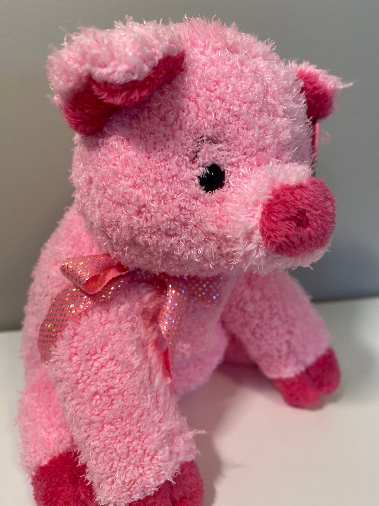 Ty Beanie Baby “Silky” the Pink Pig - Pinkys Collection (6 inch)