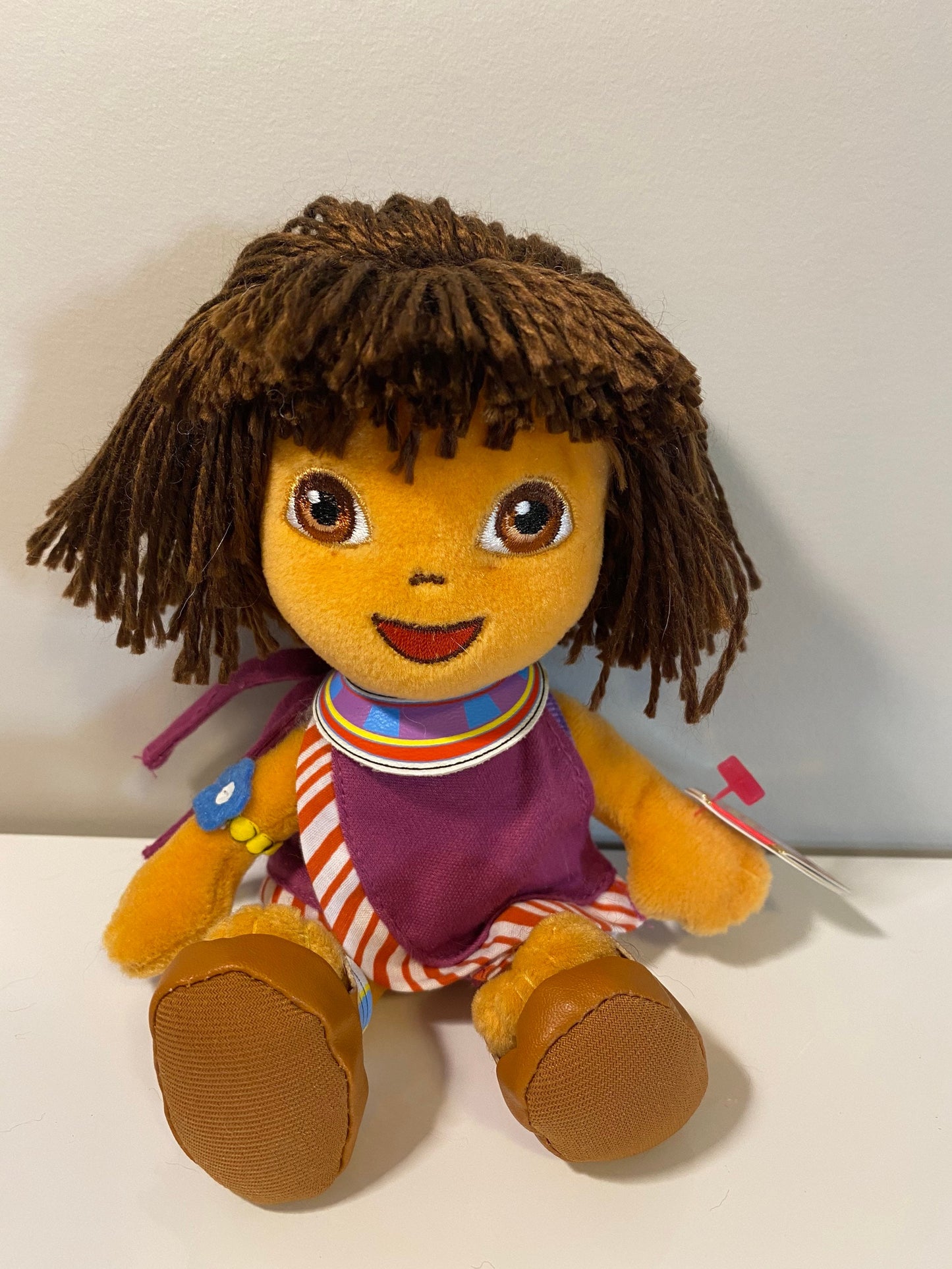 Ty Beanie Baby “Dora” from Dora the Explorer - Tanzania version! (7.5 inch)