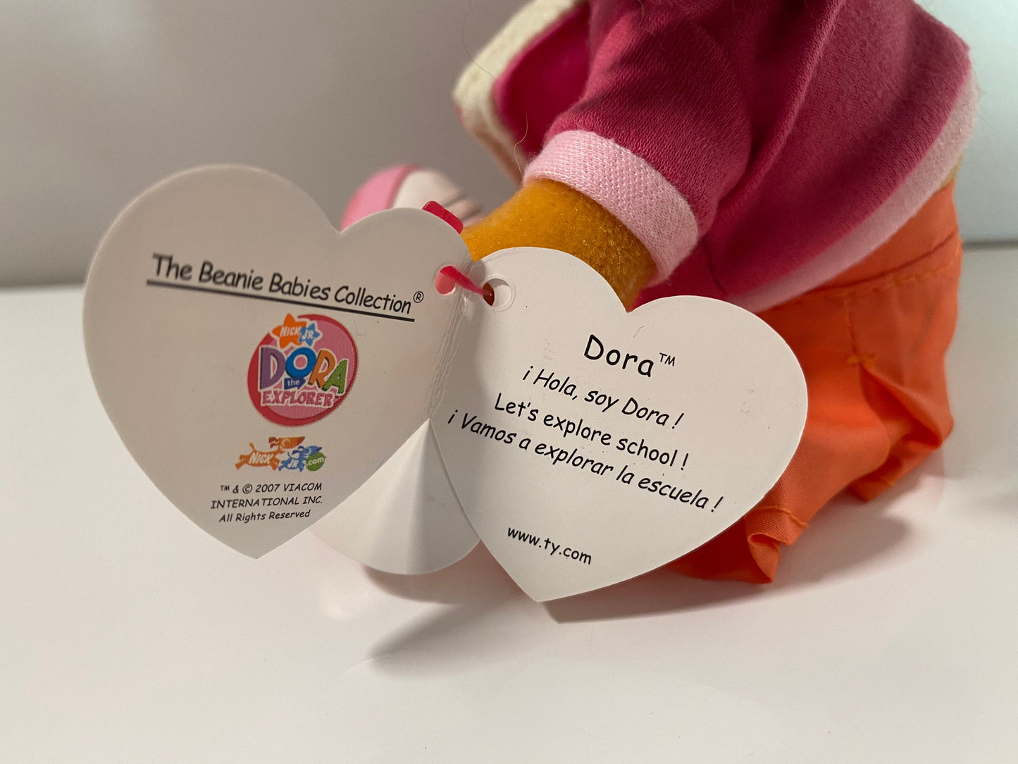 Ty Beanie Baby “Dora” from Dora the Explorer - School Edition!