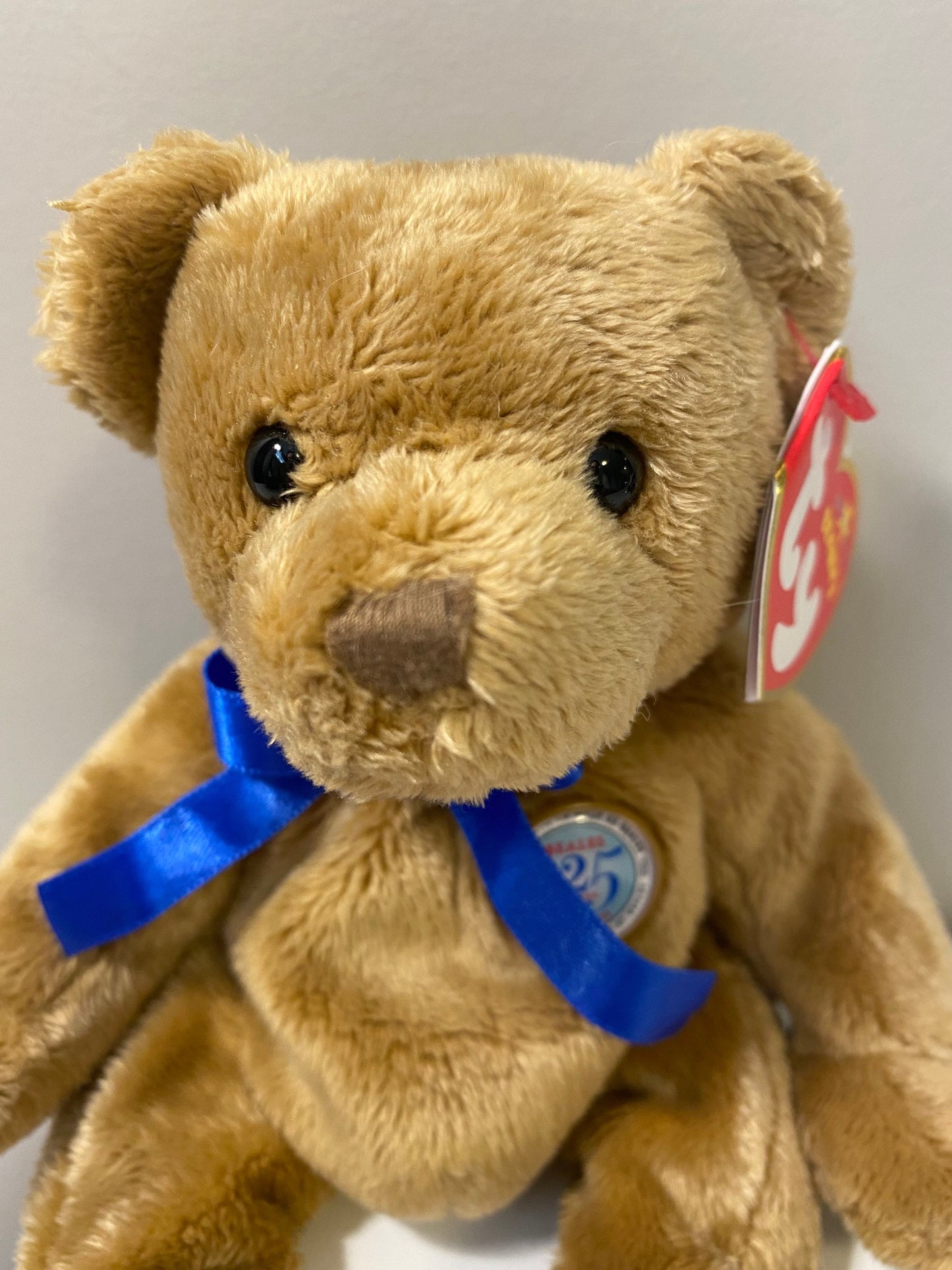 Ty Beanie Baby “Nigel” the Bear - Beales and UK Exclusive (7.5 inch)