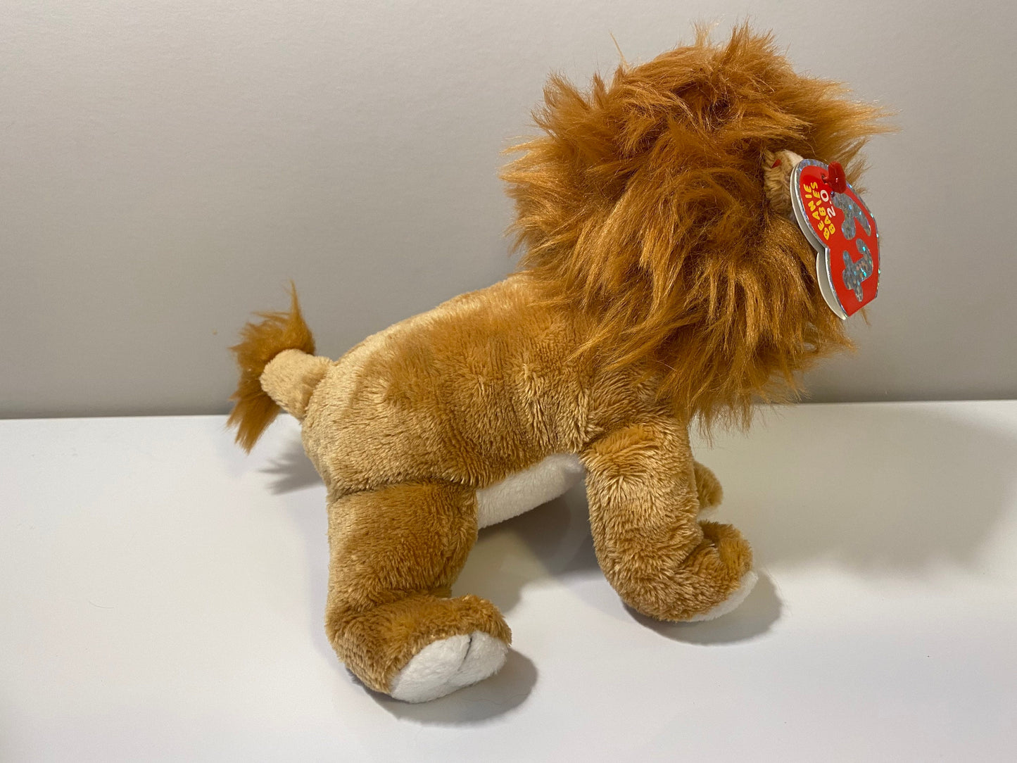 Ty Beanie Baby 2.0  “Midas” the Lion ! *Rare* (5 inch)