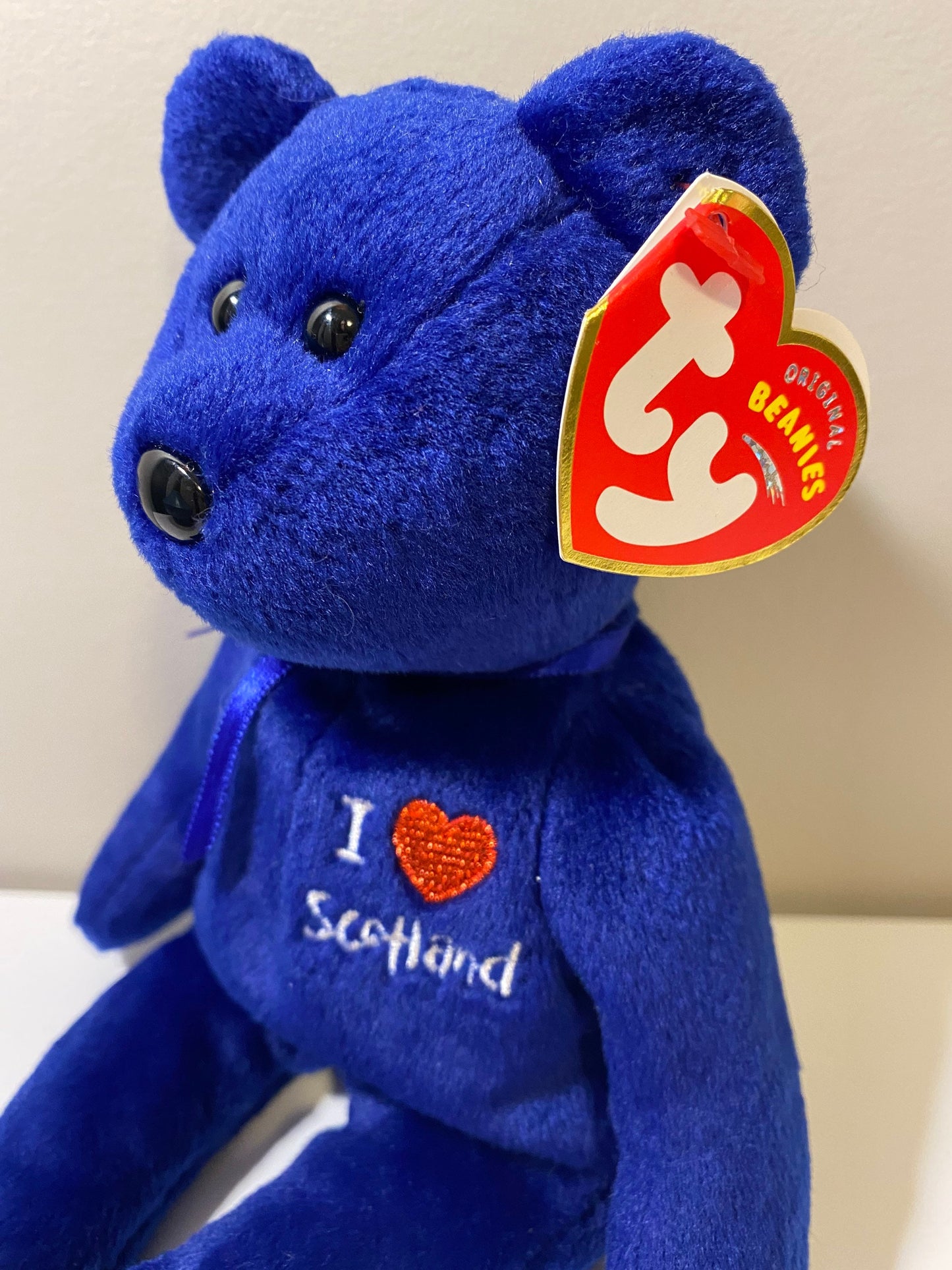 Ty Beanie Baby “Scotland” the I Love Scotland Bear - UK Exclusive (8.5 inch)