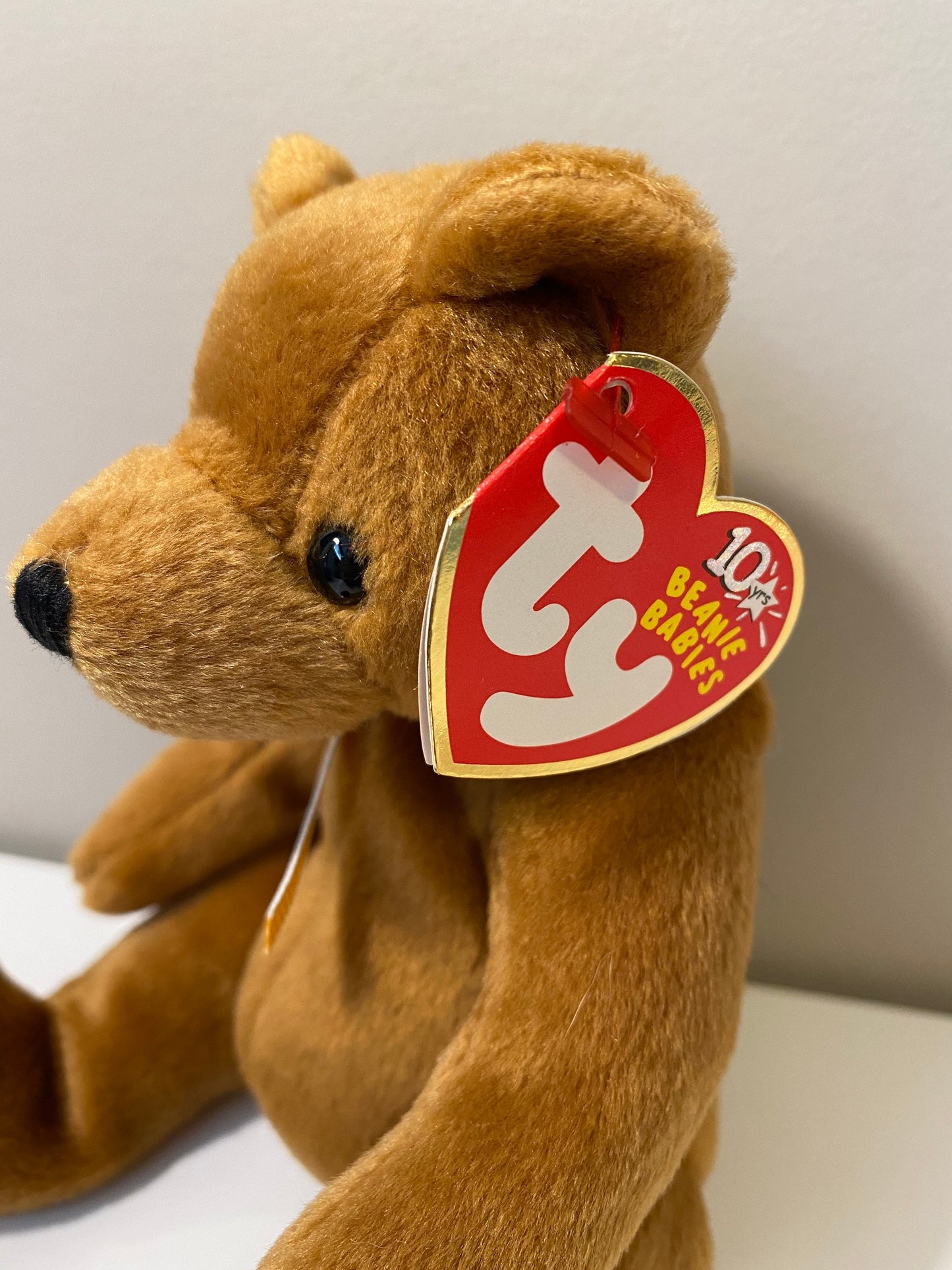 Ty Beanie Baby “Sherwood” the Bear (7 inch)