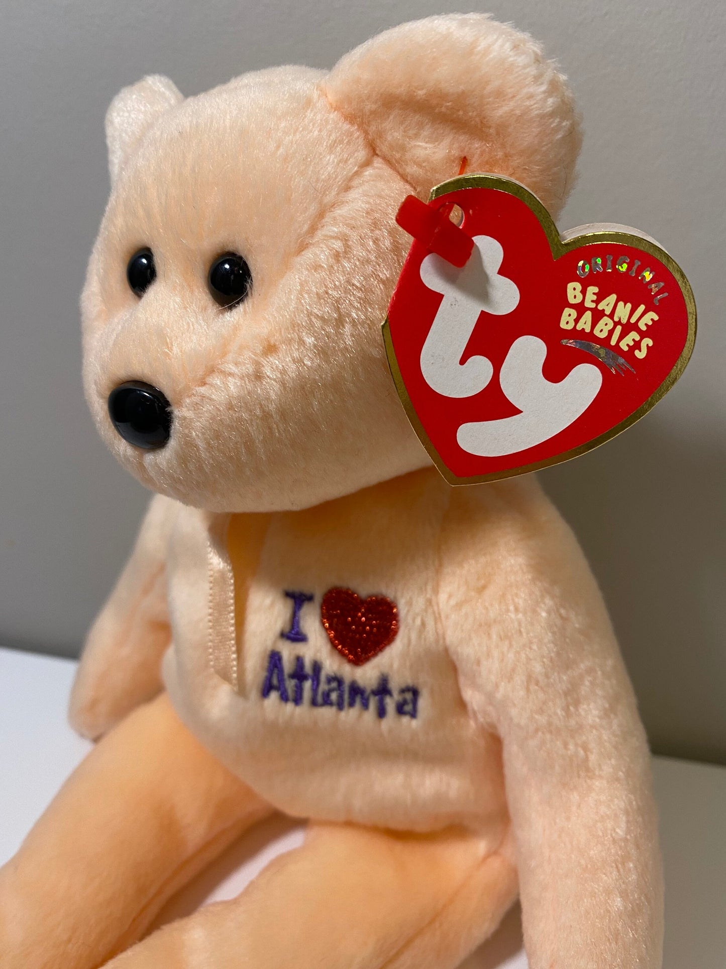 Ty Beanie Baby “Atlanta” the I Love Atlanta Bear - Show Exclusive (8.5 inch)