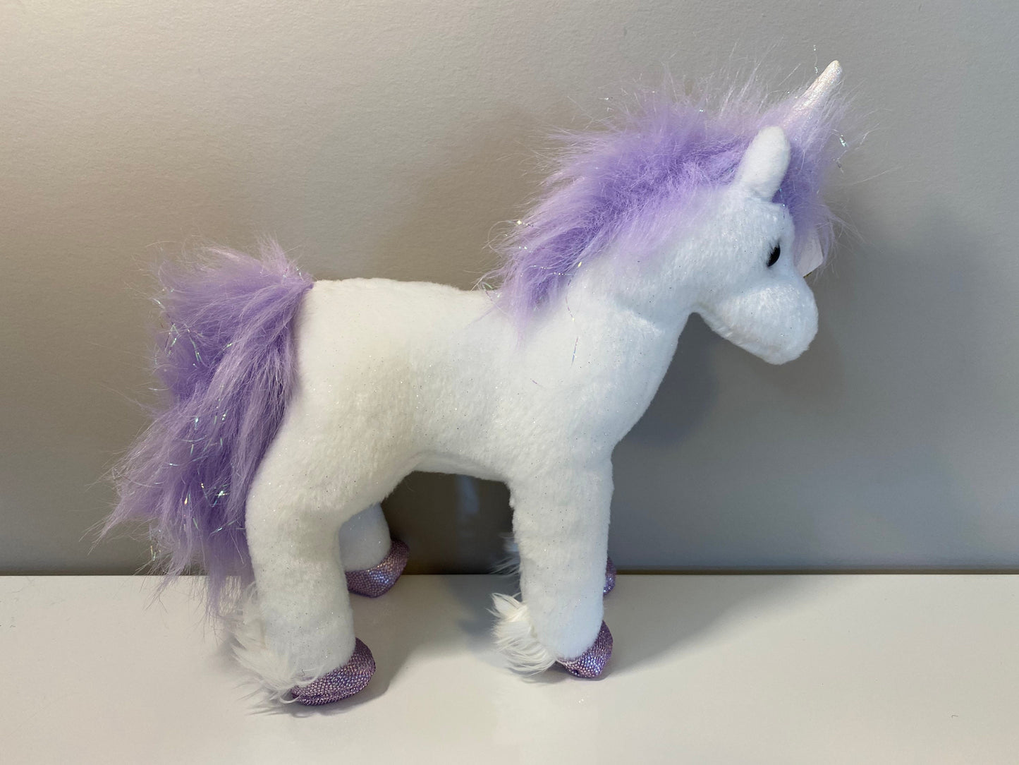 Ty Beanie Baby “Fortress” the Unicorn ie! *Rare* (7 inch)