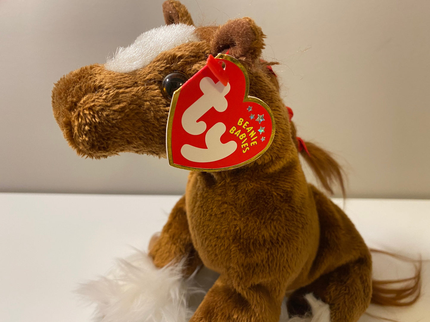 Ty Beanie Baby “Hoofer” the Clydesdale Horse (6 inch)