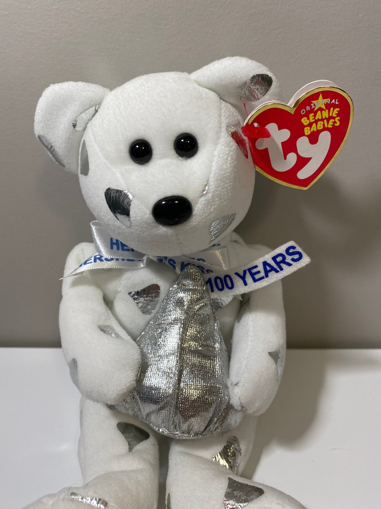 Ty Beanie Baby “Kisses” the Hershey Bear - Walgreen’s Exclusive (8.5 inch)