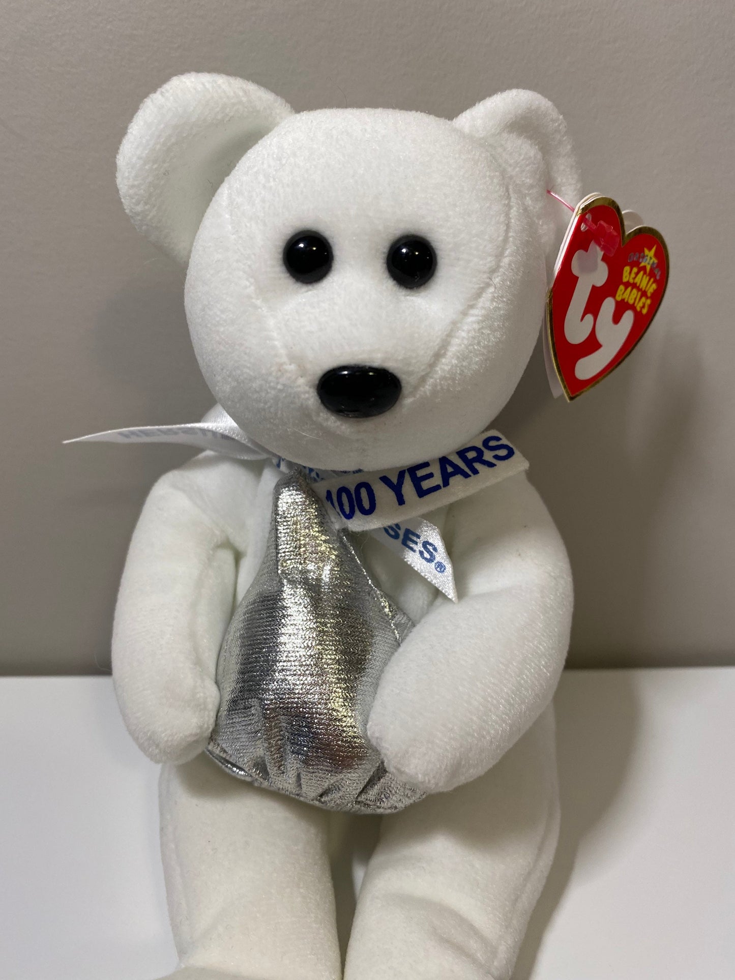 Ty Beanie Baby “Hugsy” the Hershey’s Kisses Bear - Walgreen’s Exclusive (8.5 inch)