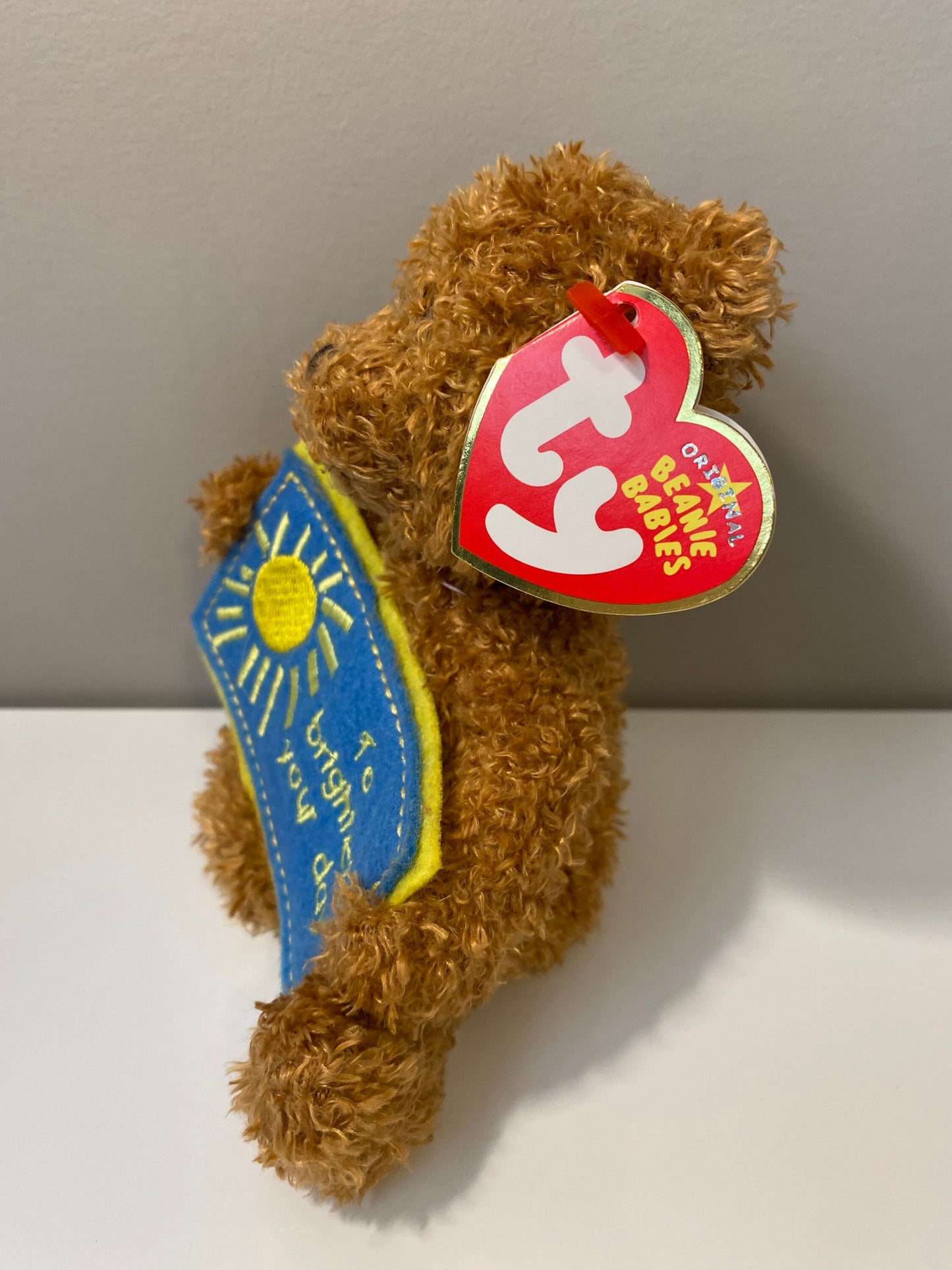 Ty Beanie Baby “To Brighten Your Day” the Bear  - Greetings Collection (5 inch)