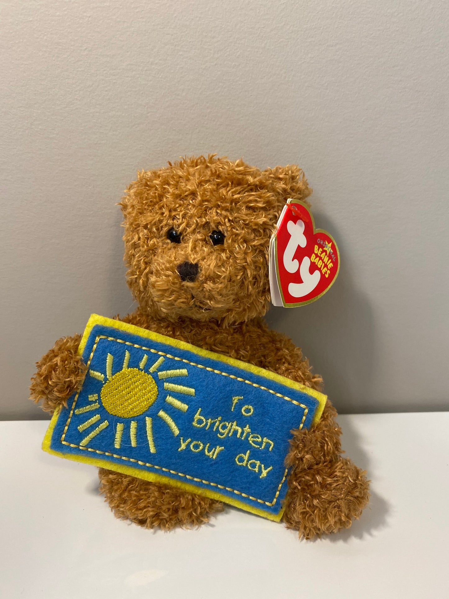 Ty Beanie Baby “To Brighten Your Day” the Bear  - Greetings Collection (5 inch)