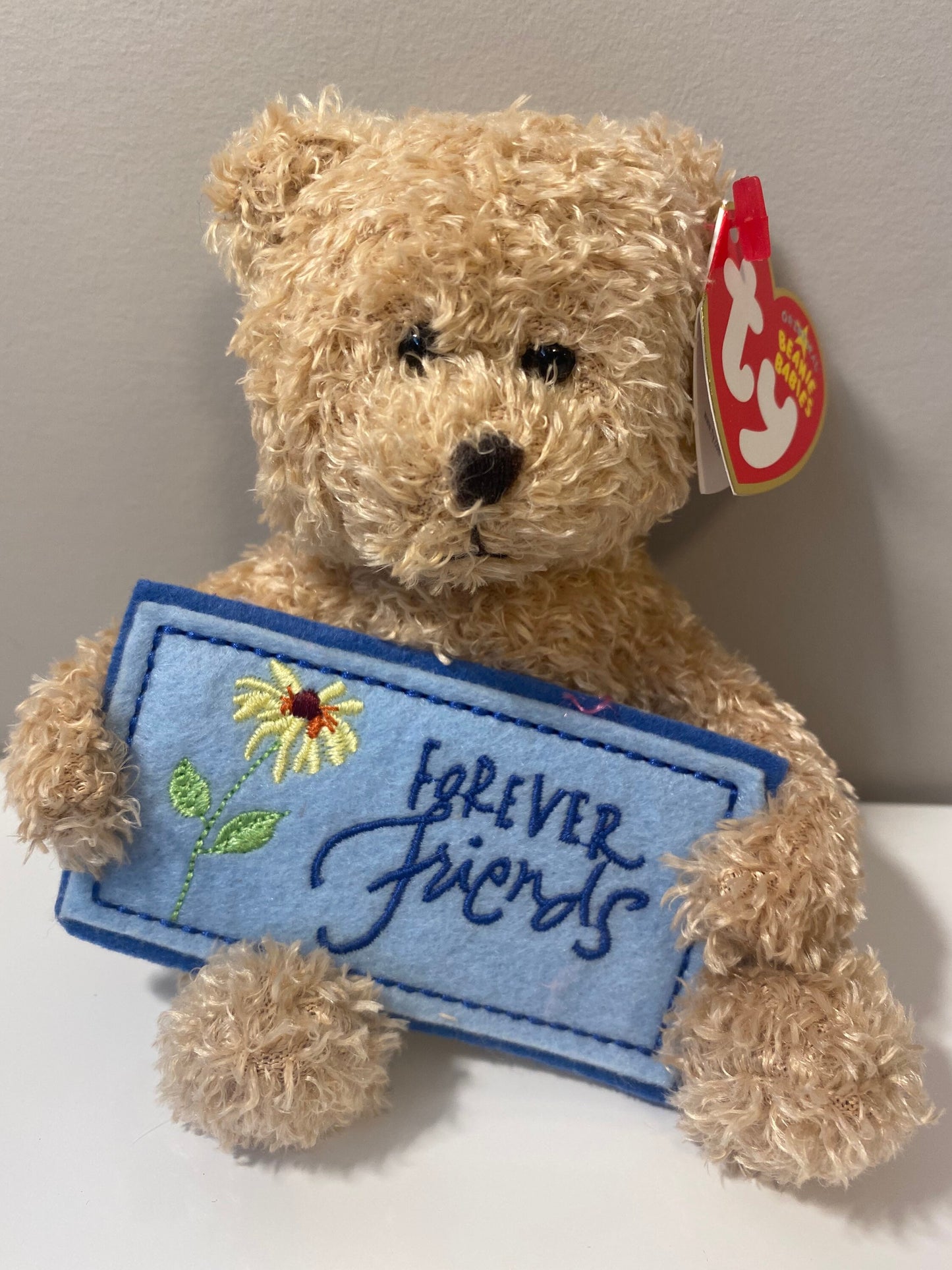 Ty Beanie Baby “Forever friends” the Bear - Greetings Collection (5 inch)