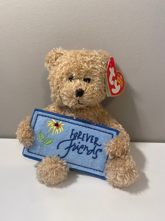 Ty Beanie Baby “Forever friends” the Bear - Greetings Collection (5 inch)