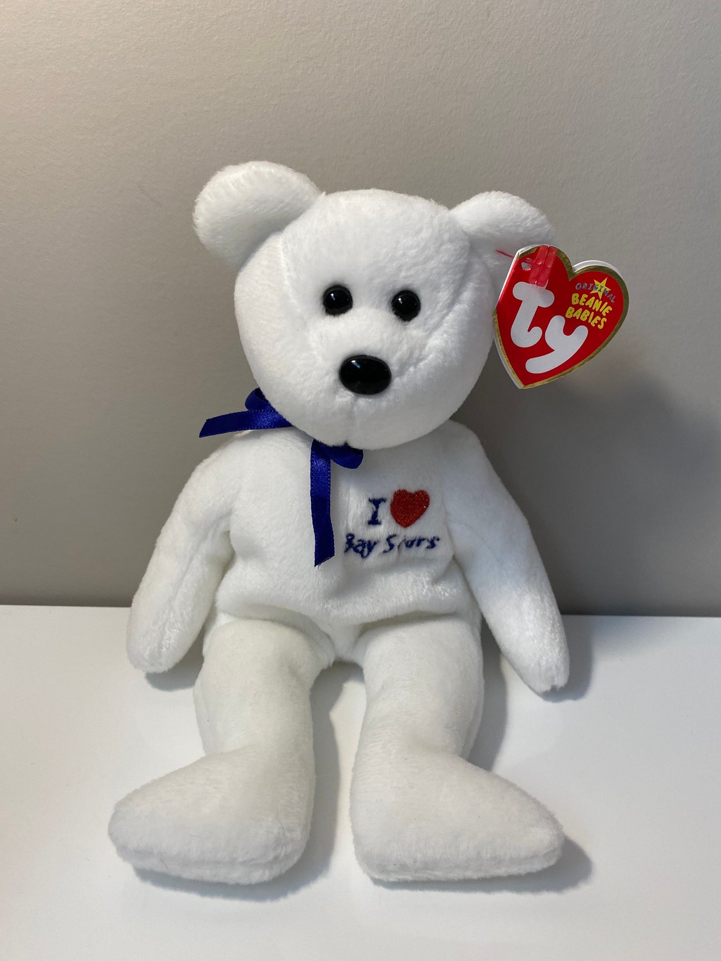 Ty Beanie Baby “Baystars” the Bear - Japan Exclusive (8.5 inch)