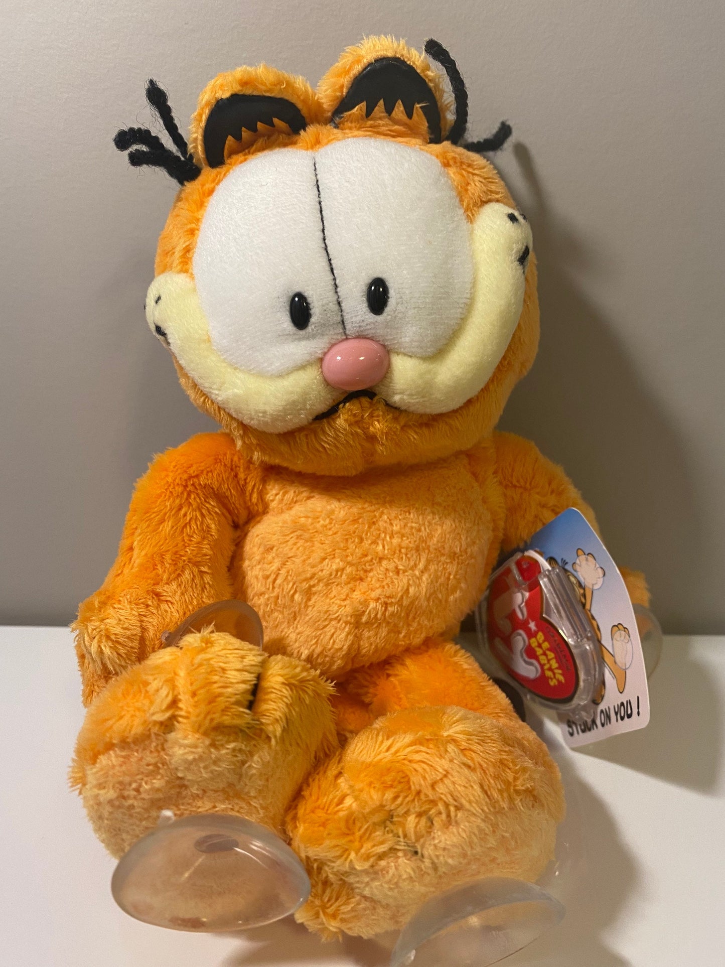 Ty Beanie Baby Garfield the Cat “Stuck on you” **RARE** (9 inch)