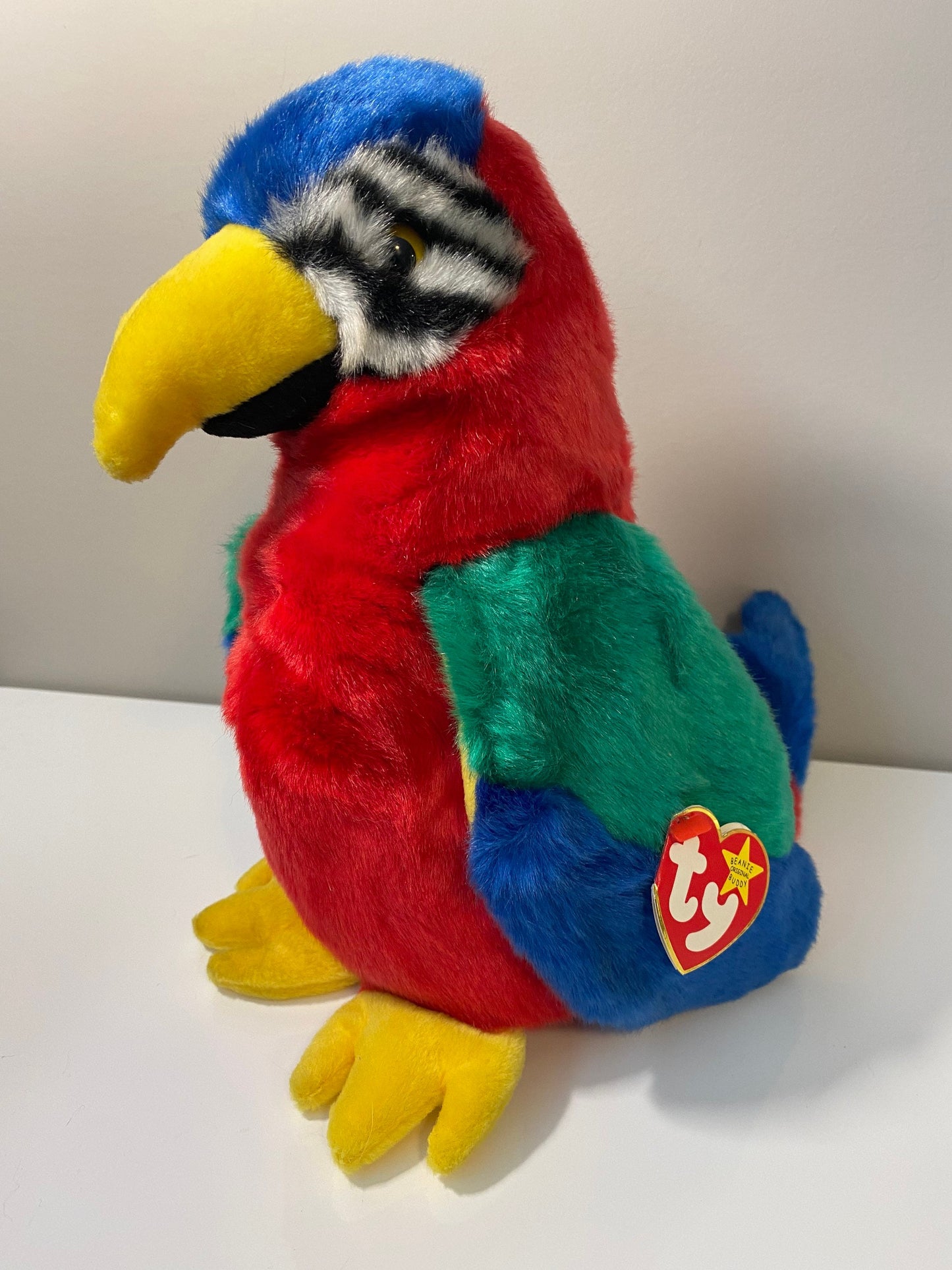 Ty Beanie Buddy “Jabber” the Parrot (9 inch)