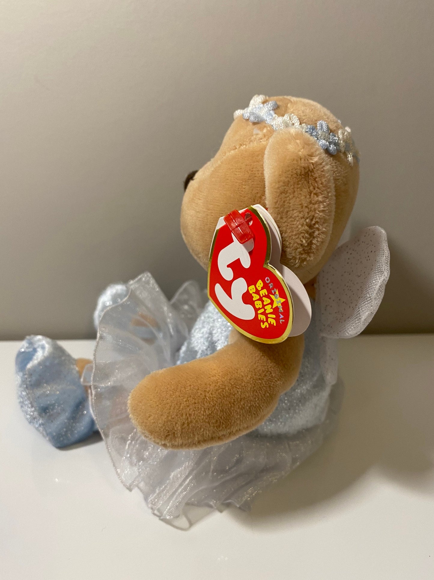 Ty Beanie Baby “Fairydust” the Ballerina Teddy Bear  (8 inch)