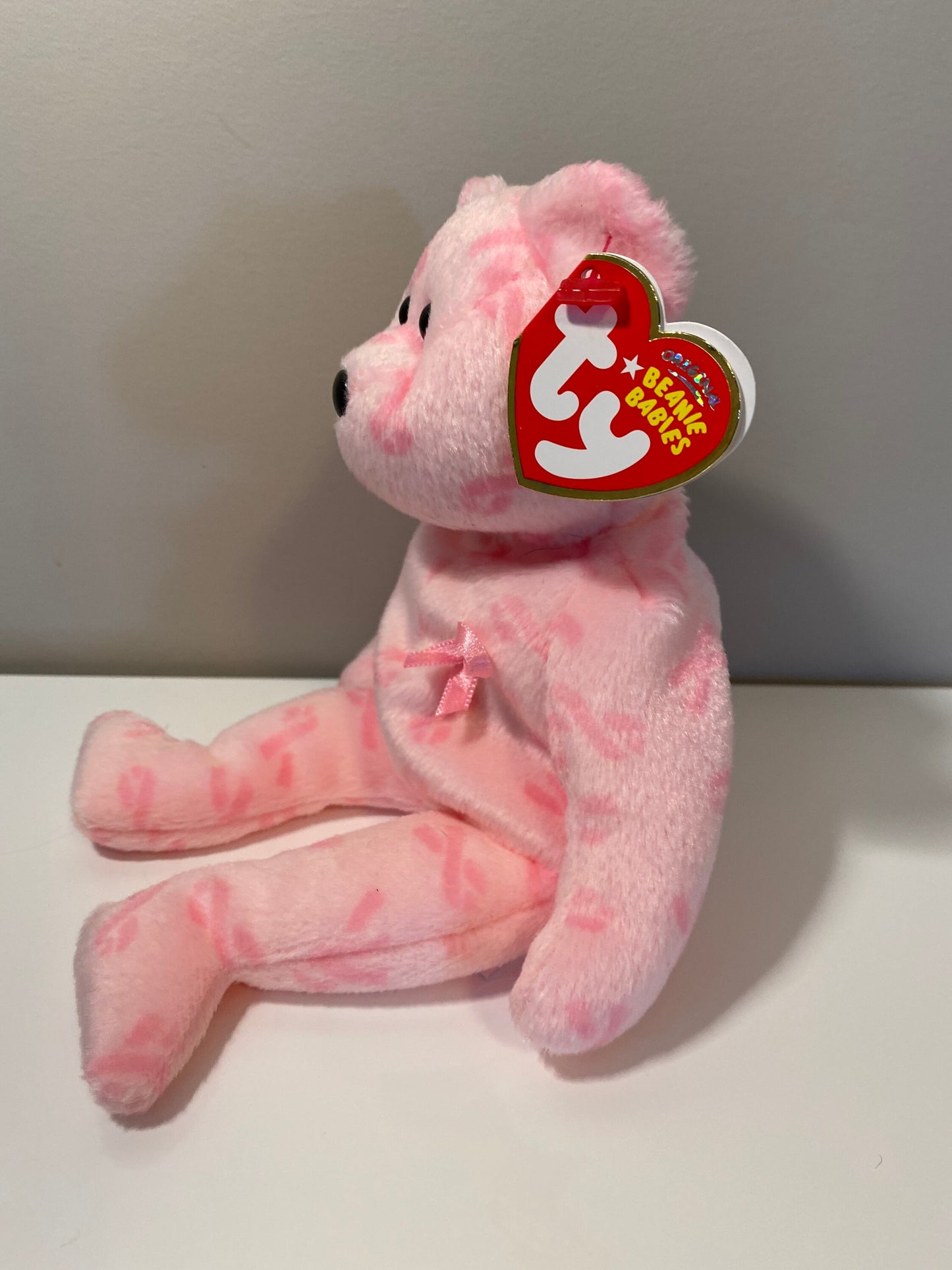 Ty Beanie Baby “Support” the Breast Cancer Awareness Bear (8.5 inch)