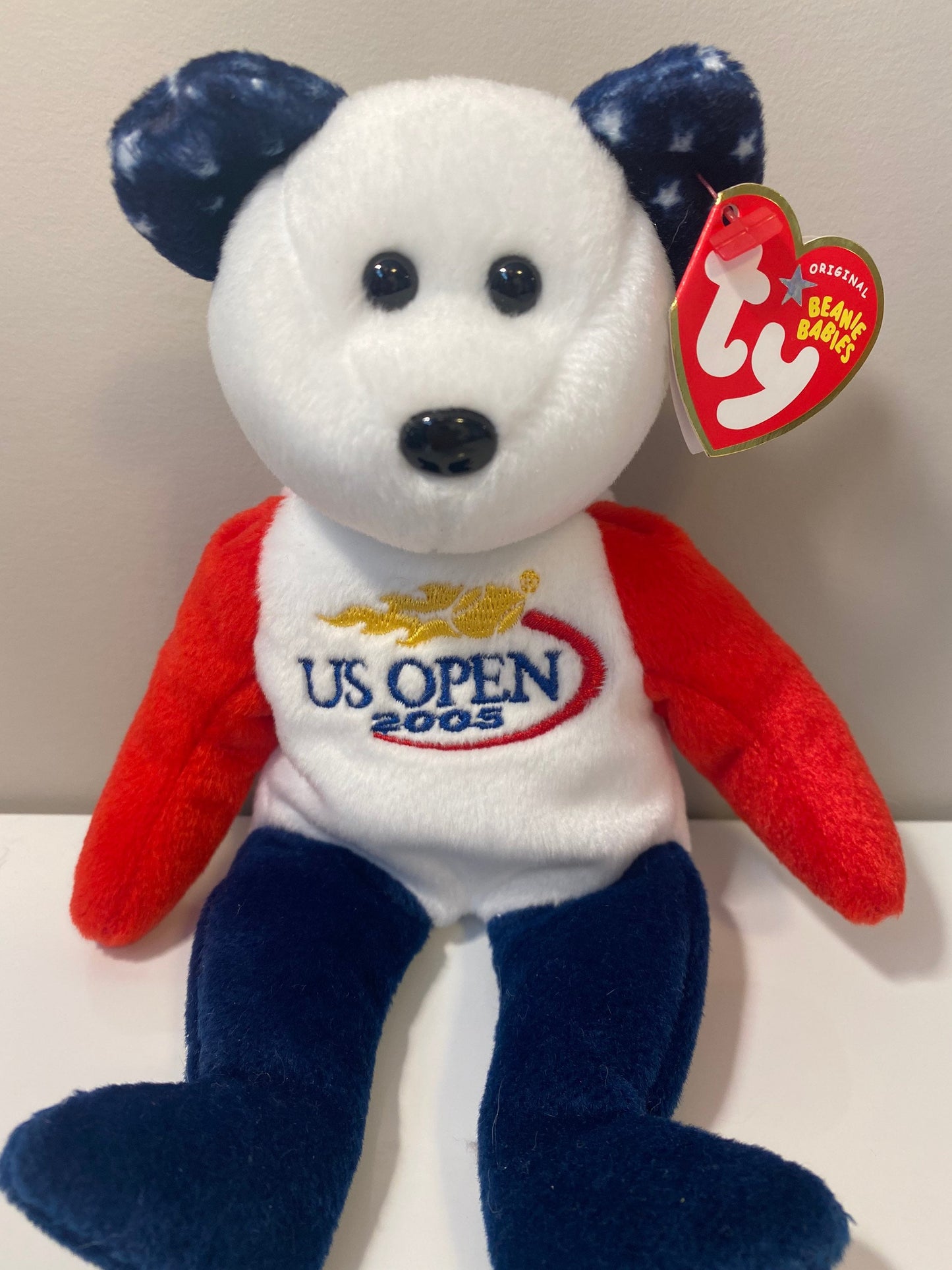 Ty Beanie Baby “Smash” the US Open Tennis Bear! (9 inch)