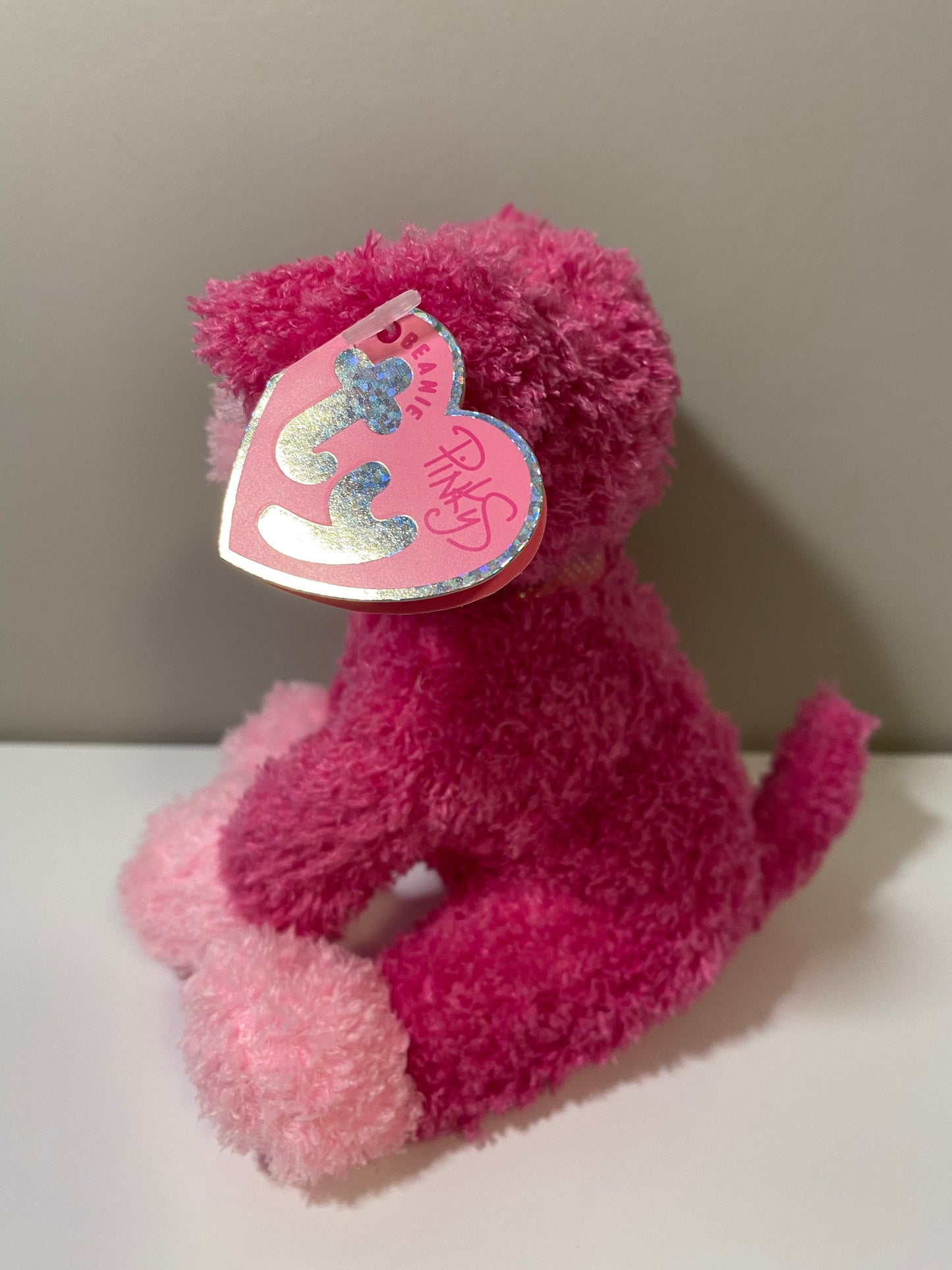 Ty Beanie Baby “Fanciful” the Pink Dog  (7 inch)