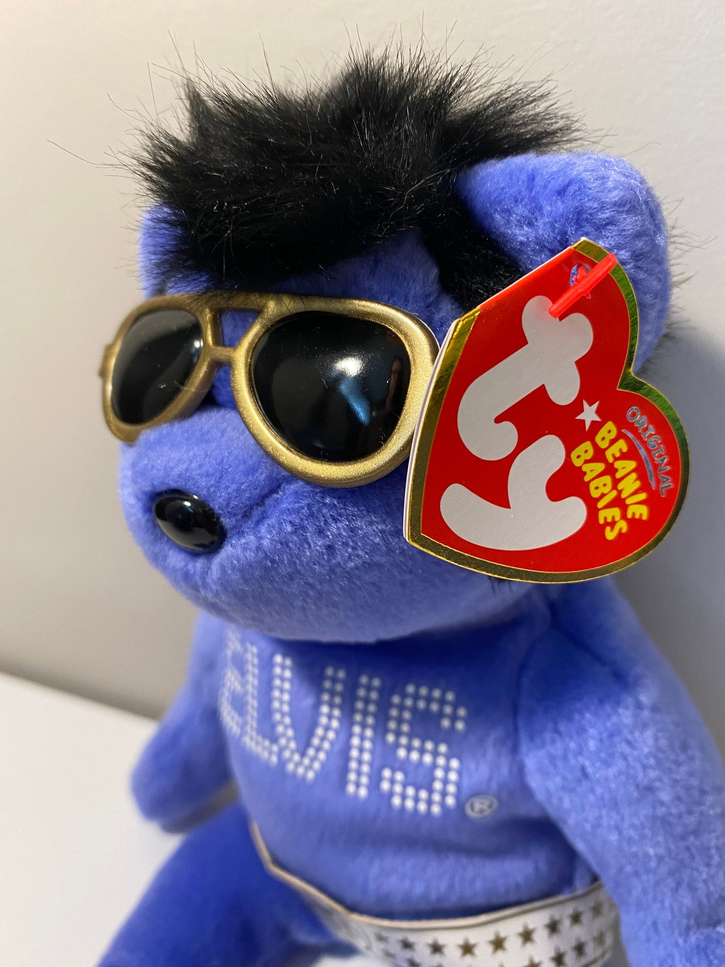 Ty Beanie Baby “Beanie Hawaii” the Elvis Presley Bear (8.5 inch) Vintage 1990s 2000s Beanies